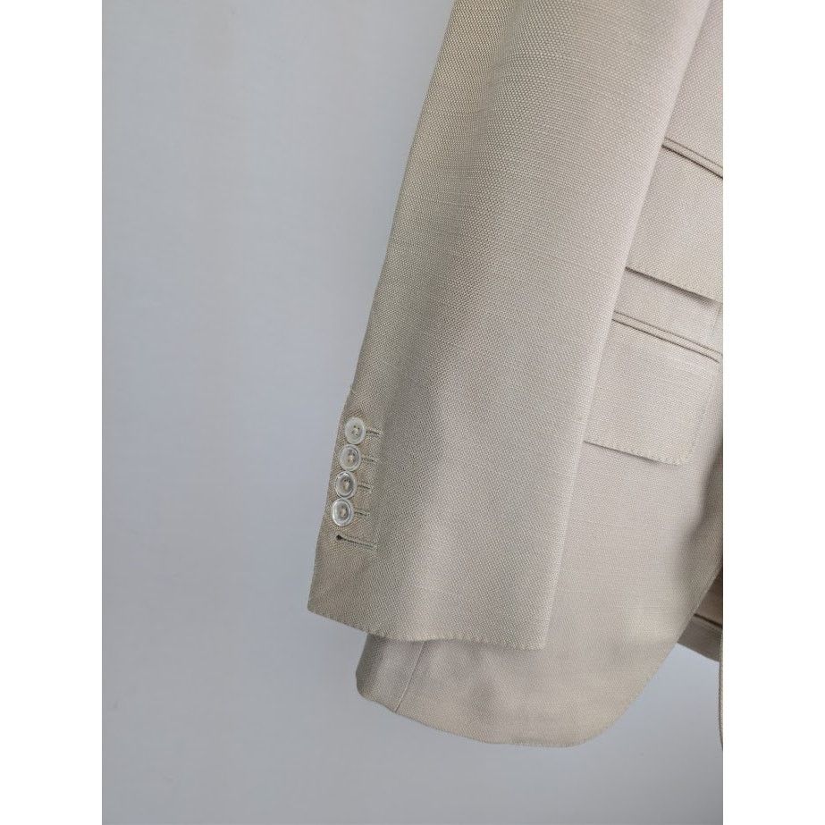 Tom Ford o1rshd1 Blazer Jacket in Cream Size US M / EU 48-50 / 2 - 5 Thumbnail