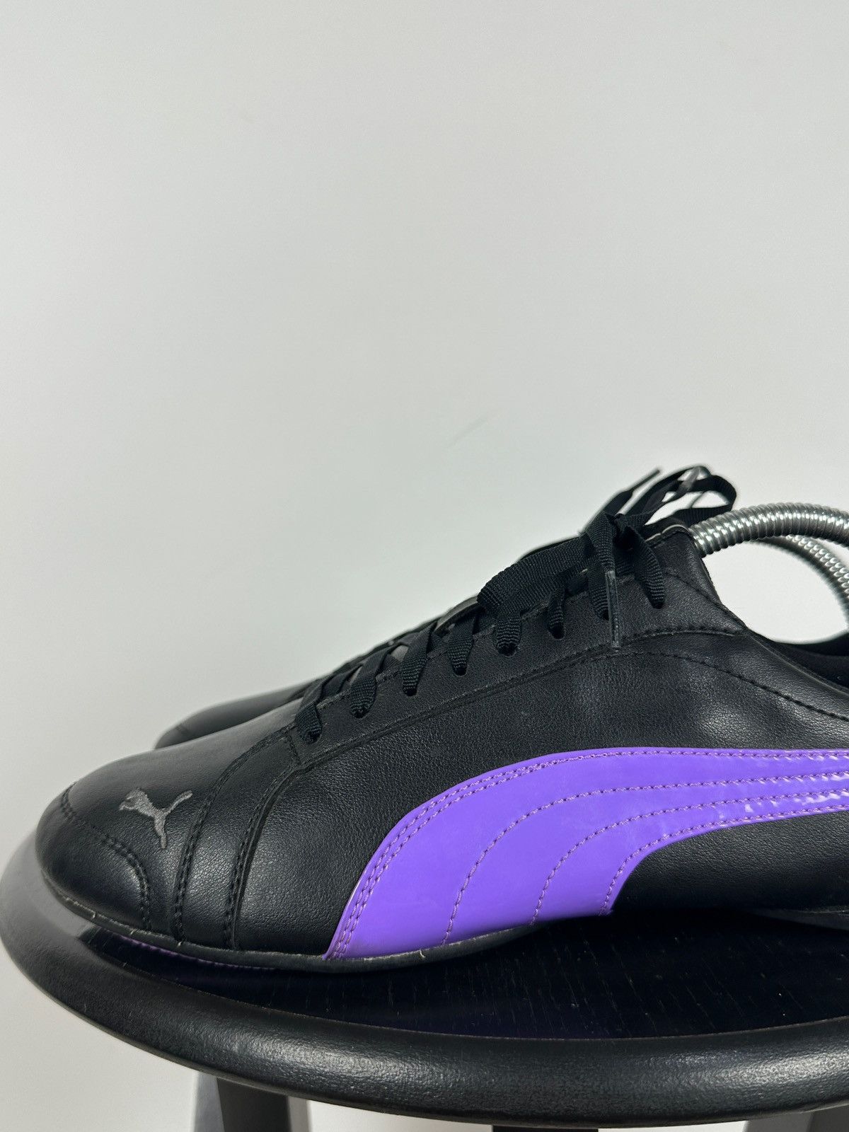 Puma Vintage Puma SpeedCat Y2K Leather Black/Purple Sneakers Size US 9 / IT 39 - 16 Thumbnail