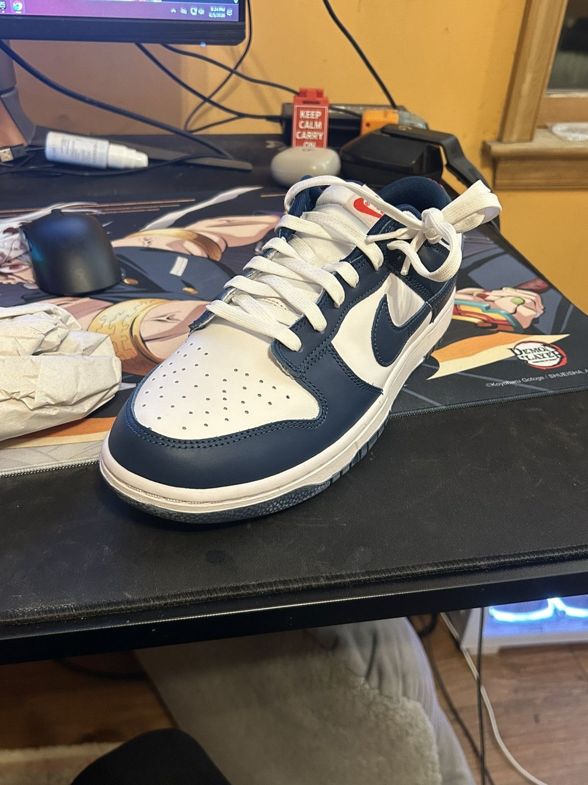 Nike Nike dunk low valerian blue Size US 10.5 / EU 43-44 - 7 Thumbnail
