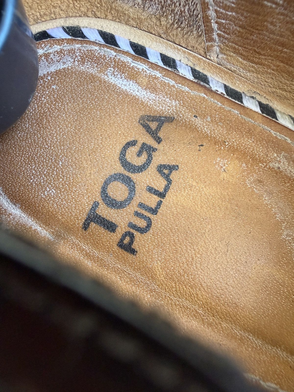 Toga Pulla Studded Western harness boots Size US 11 / IT 41 - 17 Thumbnail