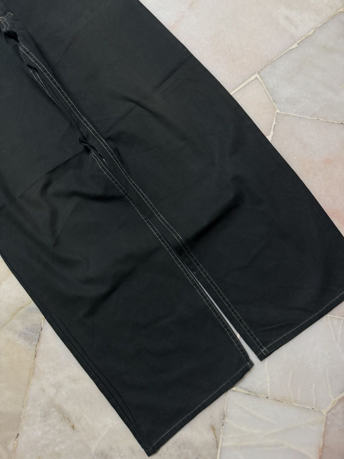 Yohji Yamamoto 💥BAGGY💥YOHJI YAMAMOTO INED HOMME WIDE CASUAL PANTS 90s Size US 29 - 4 Thumbnail