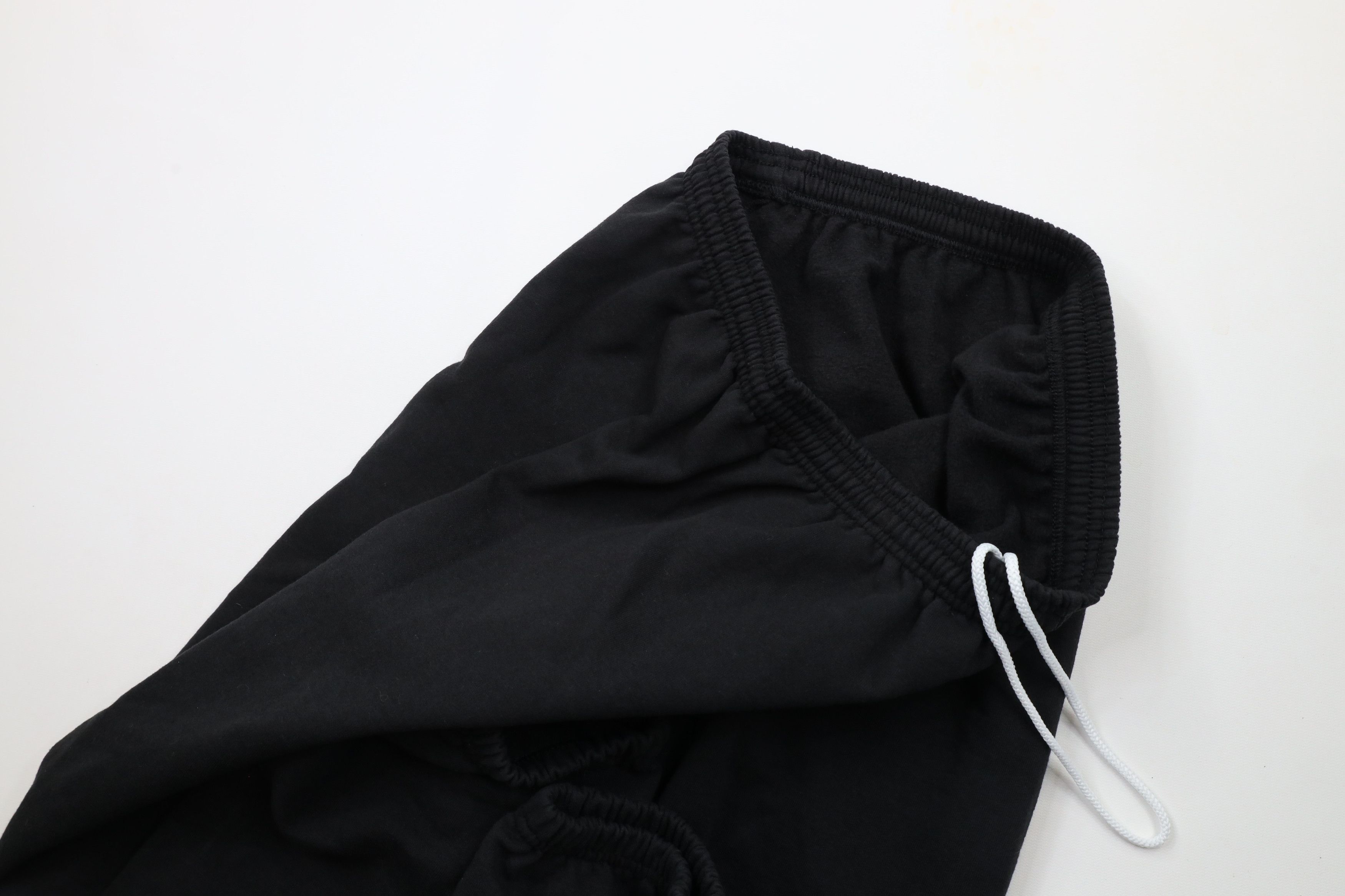 Champion × Vintage Vintage Champion Logo Cuffed Sweatpants Joggers Black Size US 36 / EU 52 - 6 Thumbnail