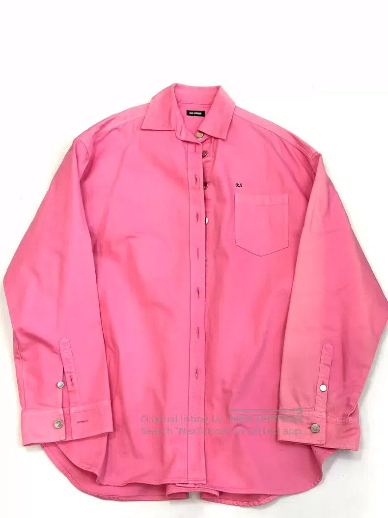 Raf Simons Raf Simons 21aw silhouette pink shirt Size US XS / EU 42 / 0 - 1 Thumbnail