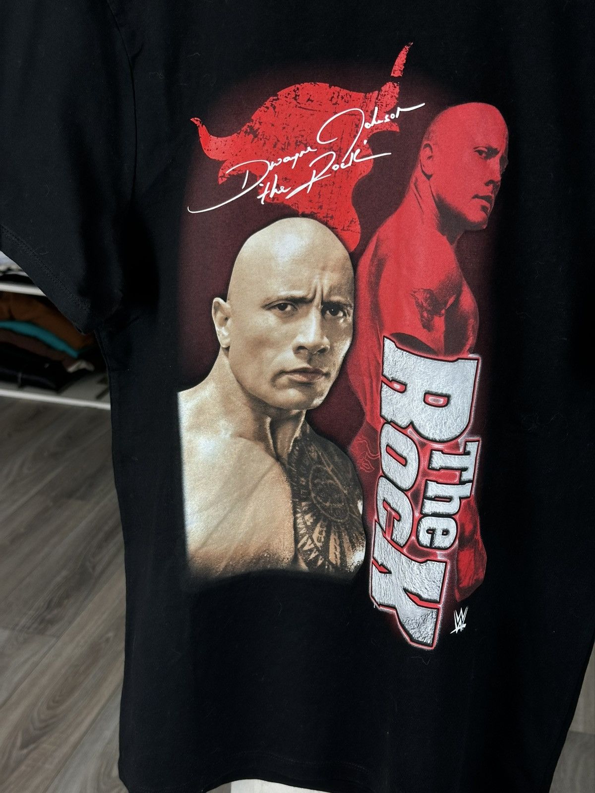 Vintage Vintage THE ROCK WWE Tee Wrestling Size US M / EU 48-50 / 2 - 4 Thumbnail