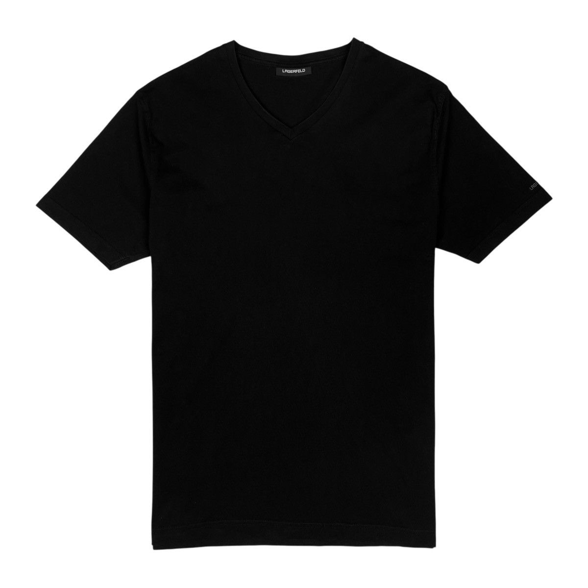Karl Lagerfeld Karl Lagerfeld Classic Logo Vneck T-Shirt Size US XXL / EU 58 / 5 - 2 Thumbnail