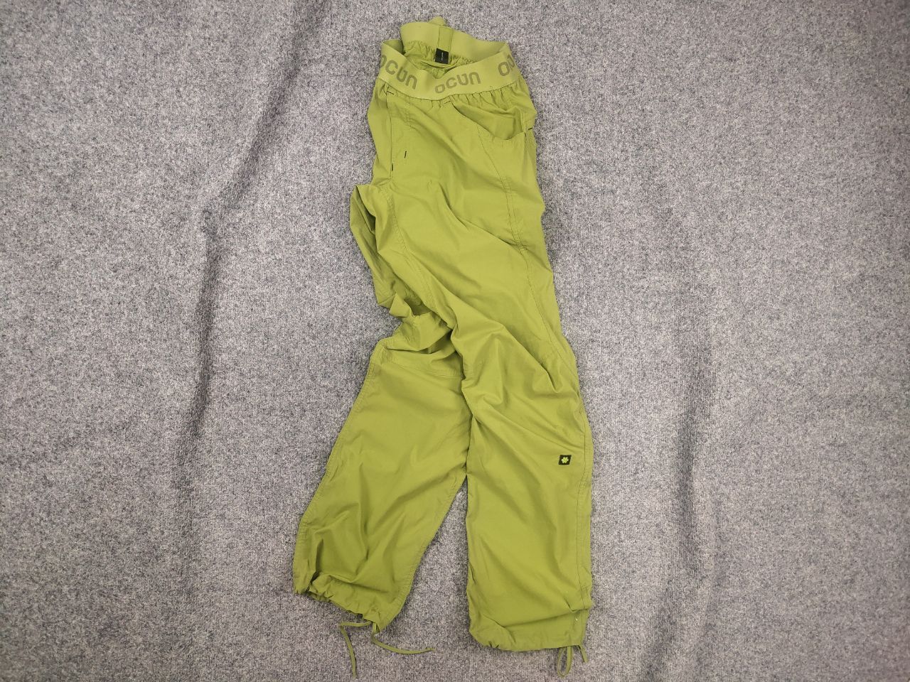Vintage Ocun Mania Pond Green Hiking Pants Climbing Lightweight Size US 32 / EU 48 - 1 Thumbnail
