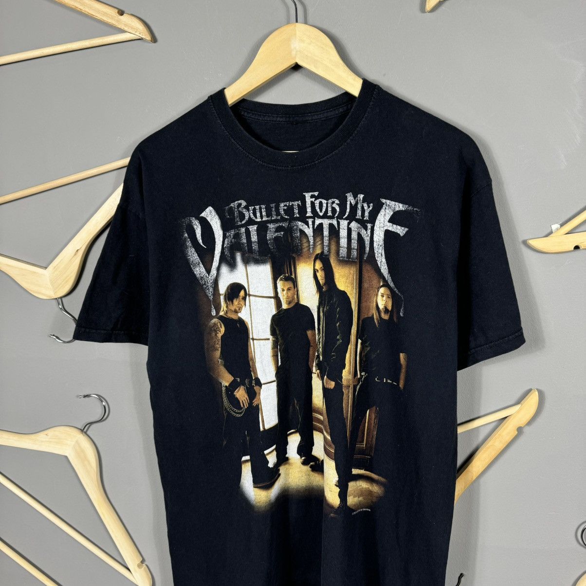 Band Tees Bullet For My Valentine 2008 Y2K Band T-shirt Size US L / EU 52-54 / 3 - 4 Thumbnail