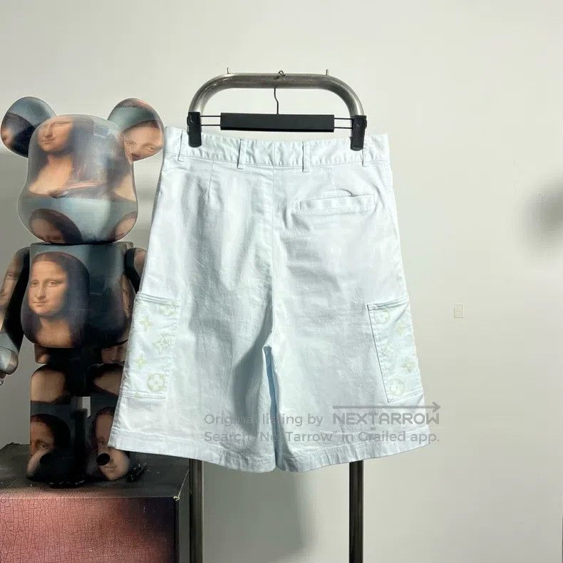 Louis Vuitton Louis Vuitton Flocked presbyopic shorts Size US 44 / EU 60 - 2 Thumbnail