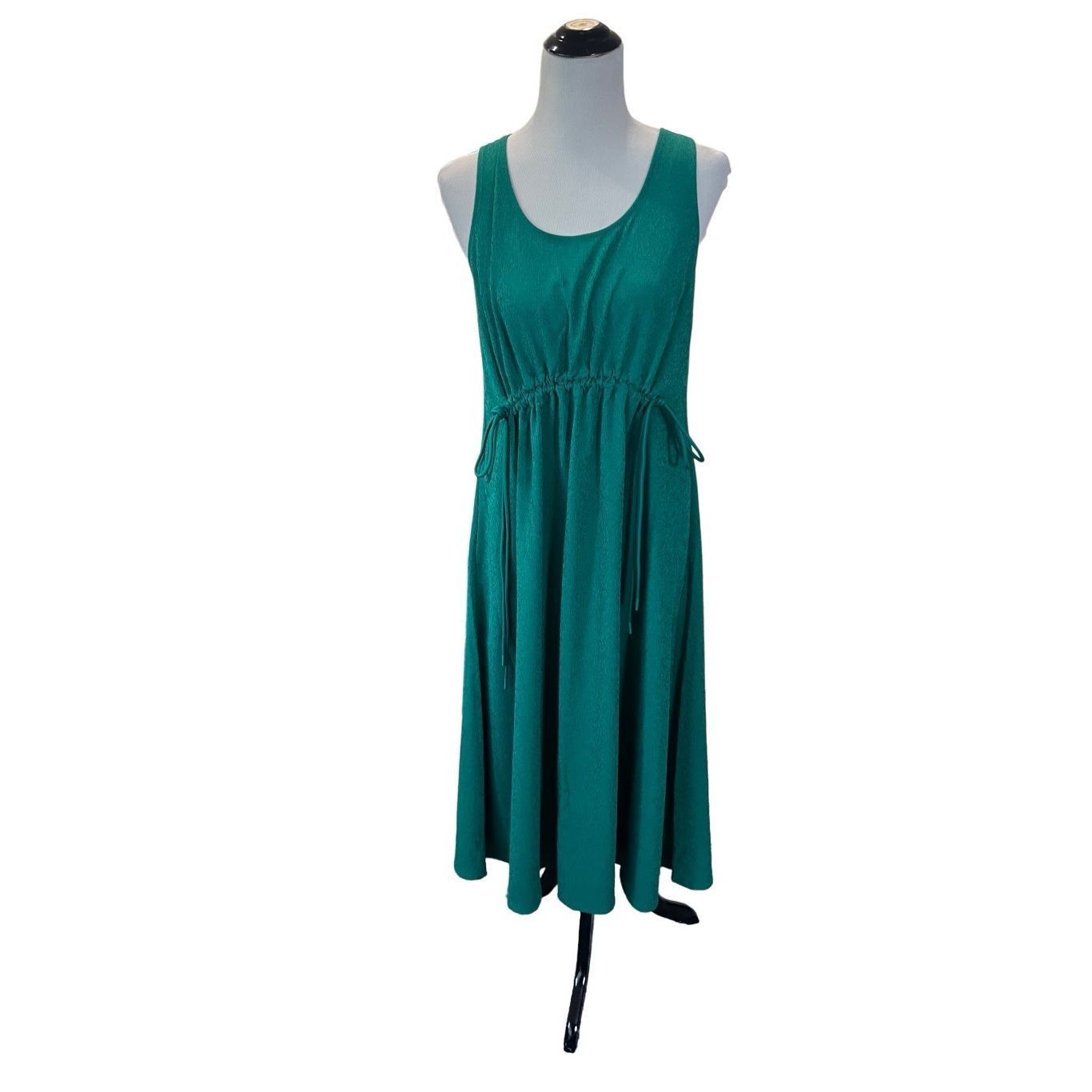knee length dresses for ladies Athleta Womens Midi Tank Dress Black Size S