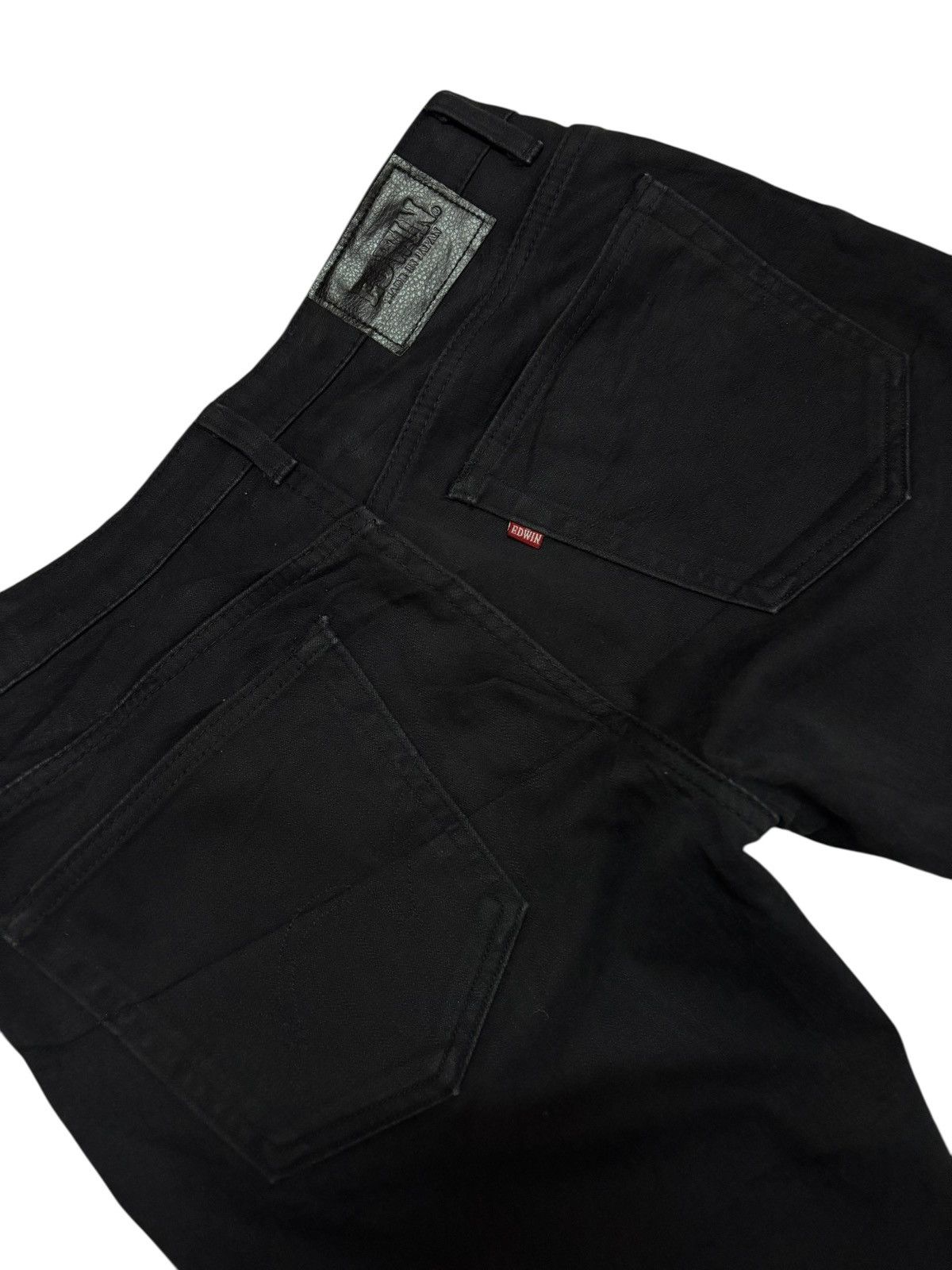 Edwin Vtg Edwin 502 Japan Black Jeans Size US 32 / EU 48 - 5 Thumbnail