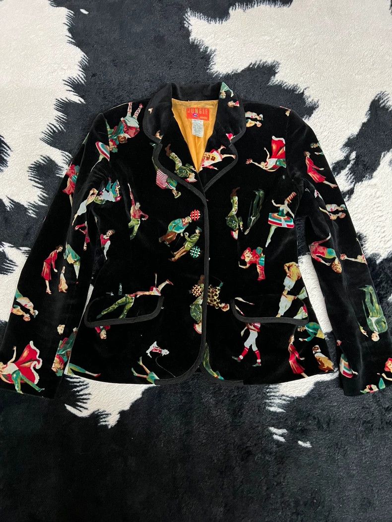 Kenzo KENZO Character Life Velvet Jacket Size XS / US 0-2 / IT 36-38 - 2 Thumbnail
