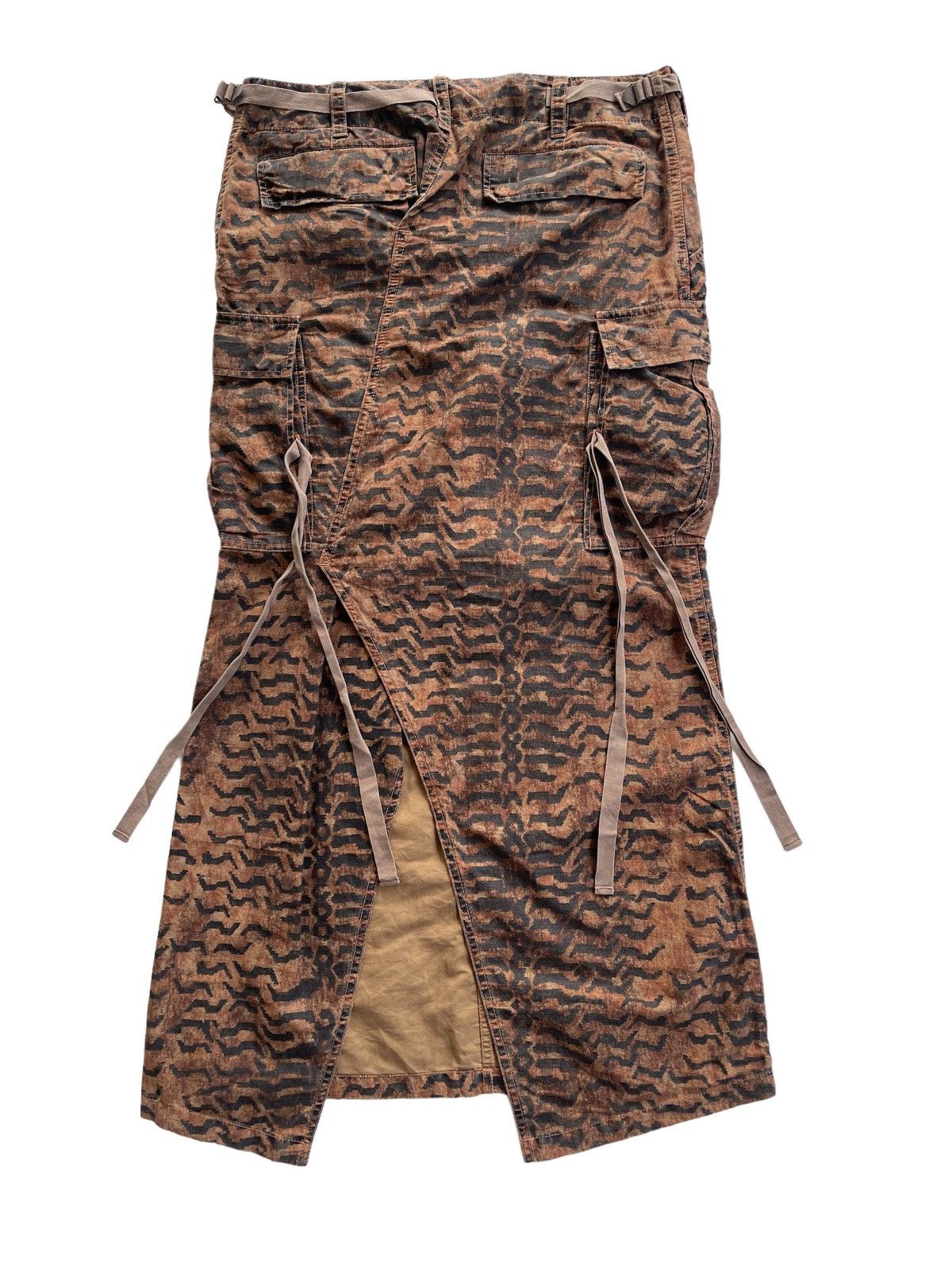 Japanese Brand BEAUTIFUL PEOPLE Rockabilly Leopard If Six Was Nine Skirt Size 30" / US 8 / IT 44 - 2 Thumbnail