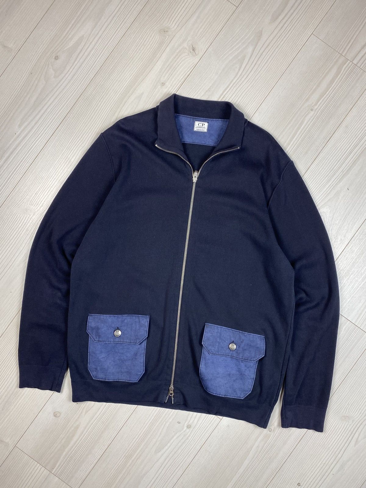 Vintage Rare Vintage CP company full zip jacket cardigan sweater Size US XXL / EU 58 / 5 - 1 Thumbnail