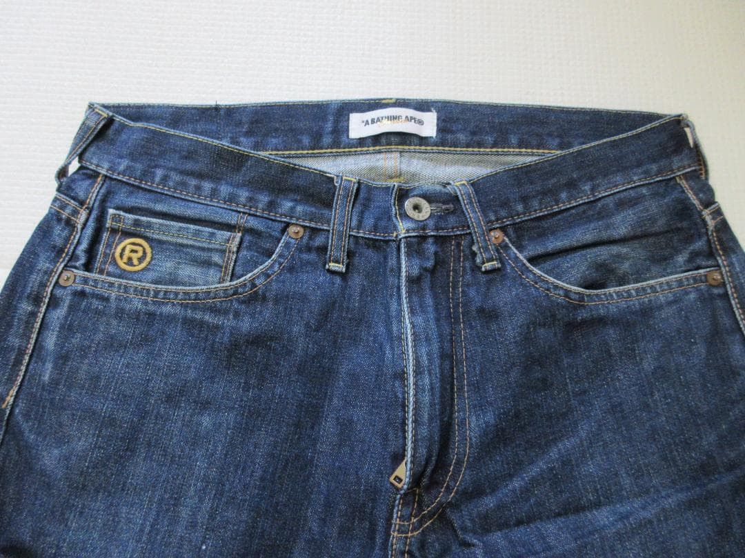 Bape Star Pocket Jeans Size US 31 - 3 Thumbnail
