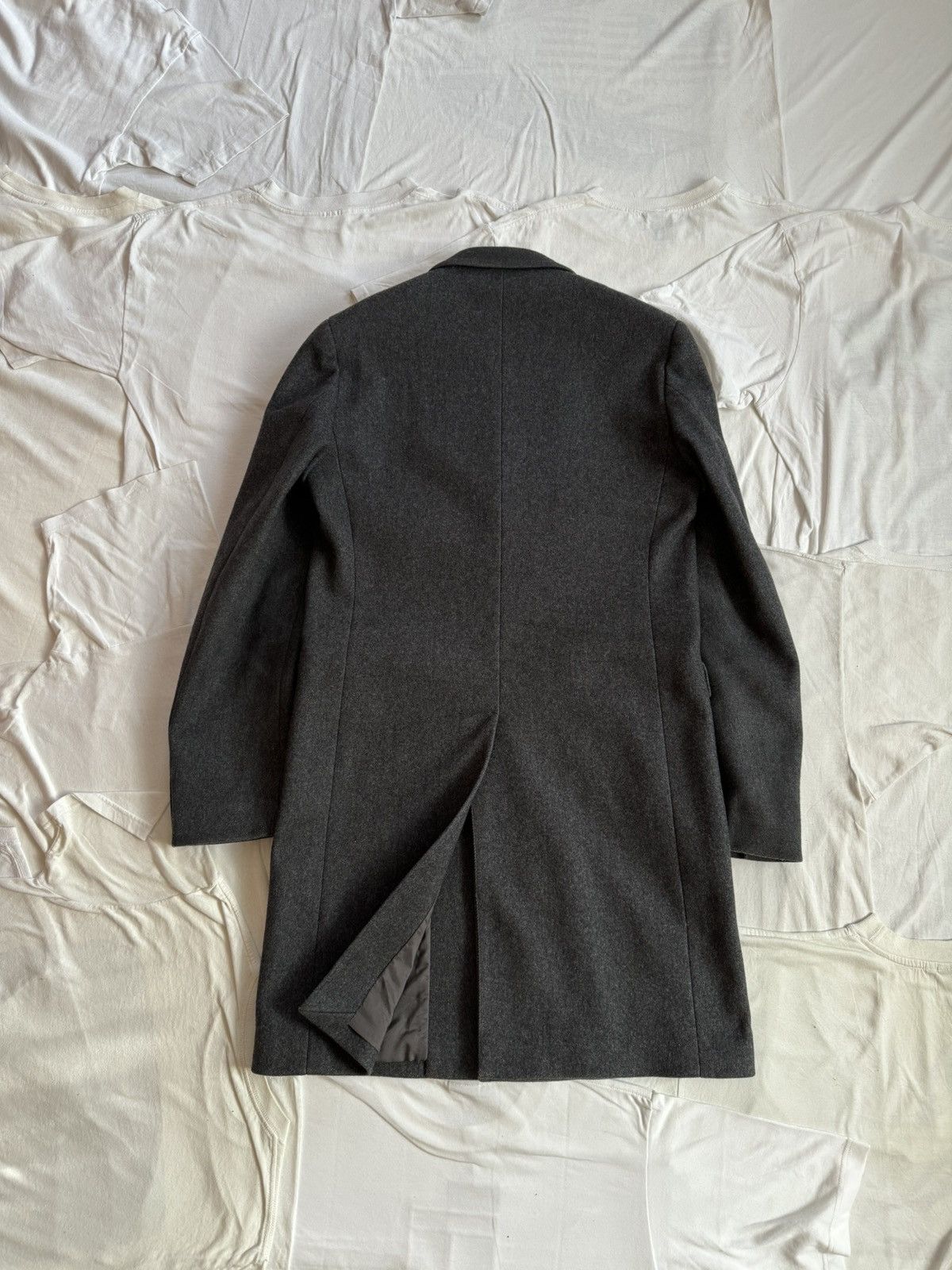 Jil Sander Jil Sander FW17 Wool Grey Coat Size US S / EU 44-46 / 1 - 12 Thumbnail