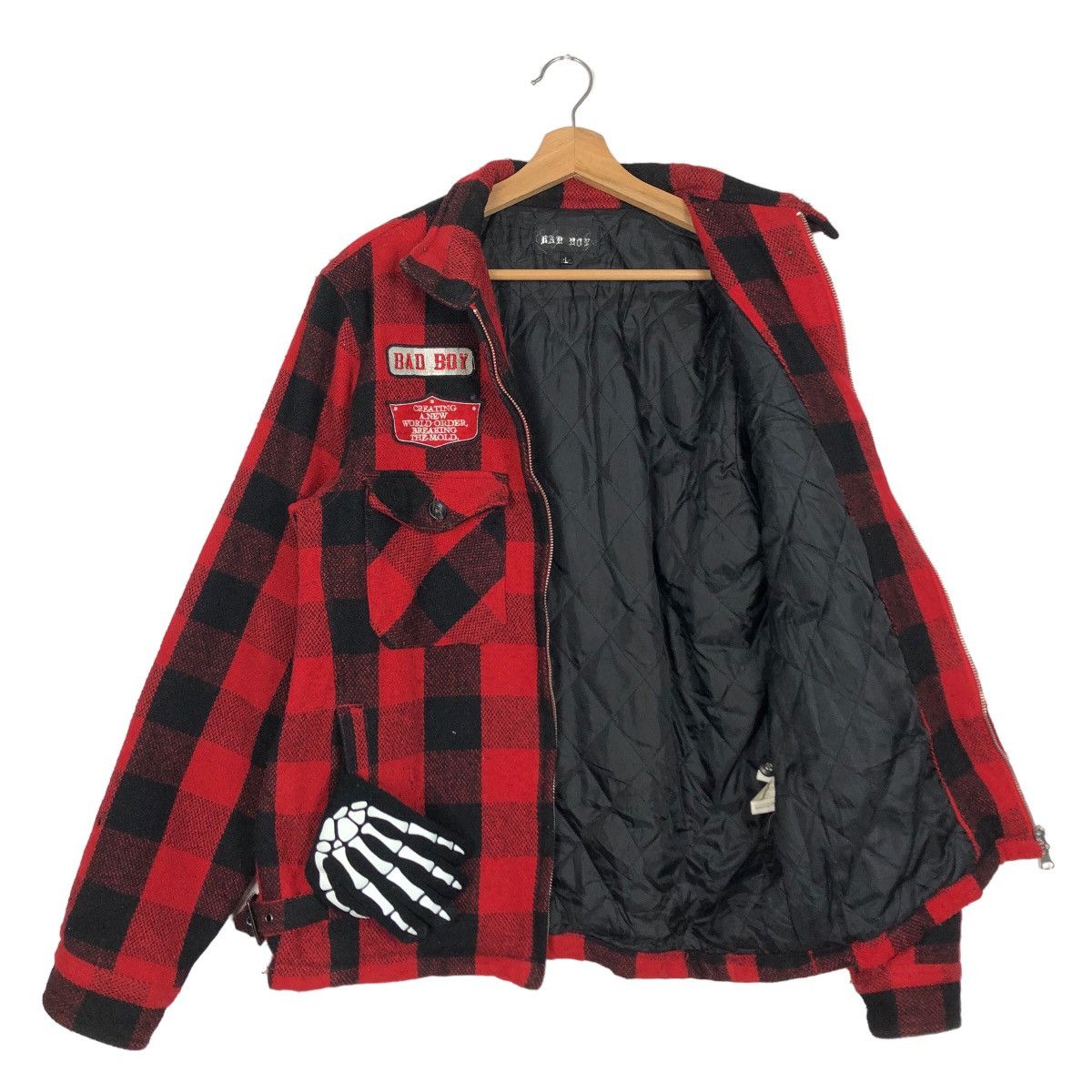 Japanese Brand 🔥90’s Riot Riot Punk Design Bondage Bad Boy Rider Jacket Size US L / EU 52-54 / 3 - 9 Thumbnail