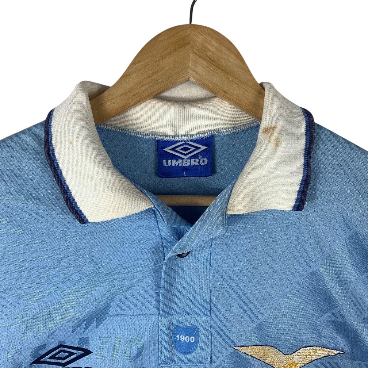 Vintage 90s LAZIO Home umbro jersey