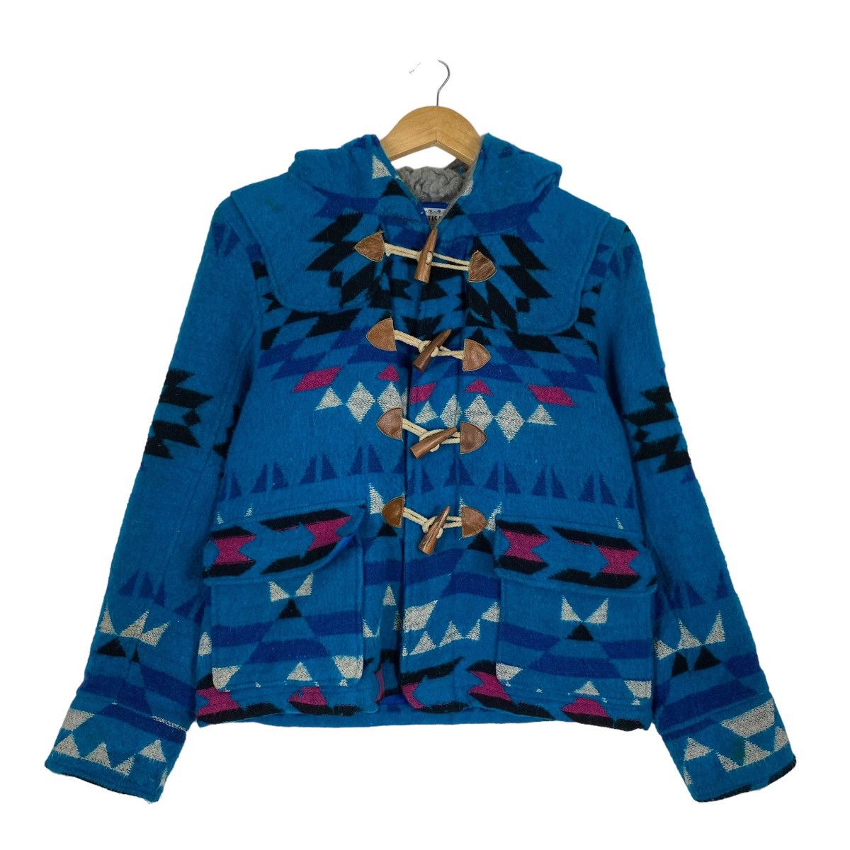 Japanese Brand Vintage 90s Titicaca Native Design Hoodie Jacket Size US S / EU 44-46 / 1 - 1 Thumbnail