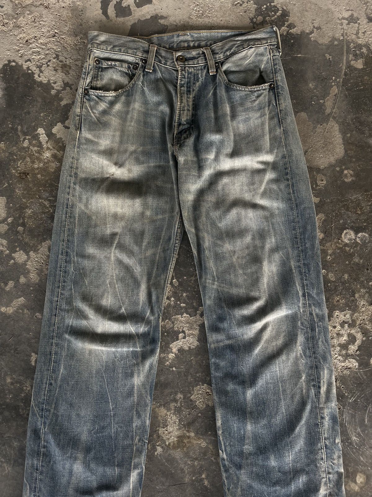 If Six Was Nine × Levi's × Vintage Levis 502 Mudwash Denim Size US 32 / EU 48 - 4 Thumbnail