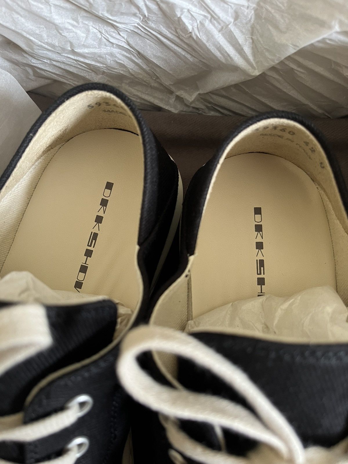 Rick Owens Drkshdw Rick Owens Drkshdw Slip-on Sneakers Ramones Size US 9 / EU 42 - 7 Thumbnail