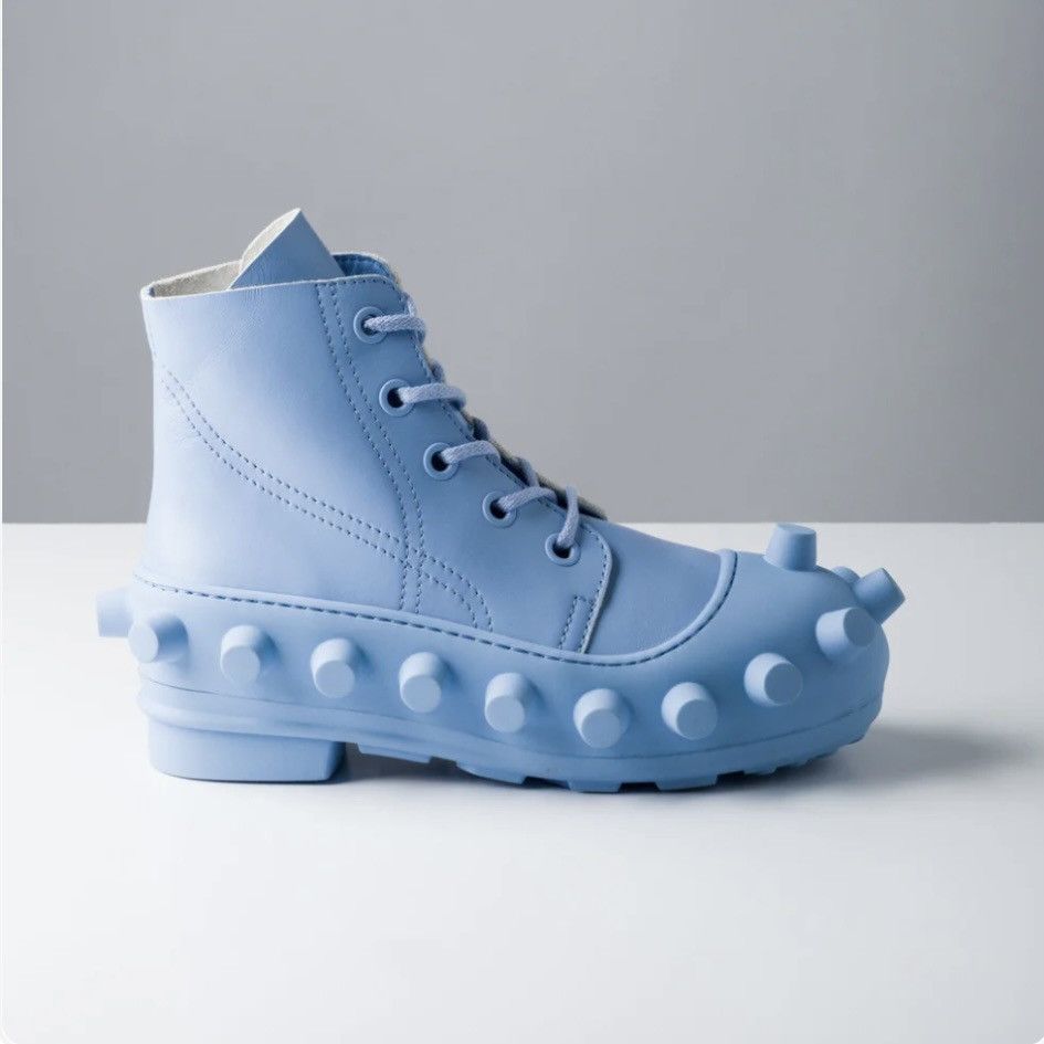 Walter Van Beirendonck Walter Van Beirendonck Blue Boom Boots Size 42 Size US 9 / EU 42 - 5 Thumbnail