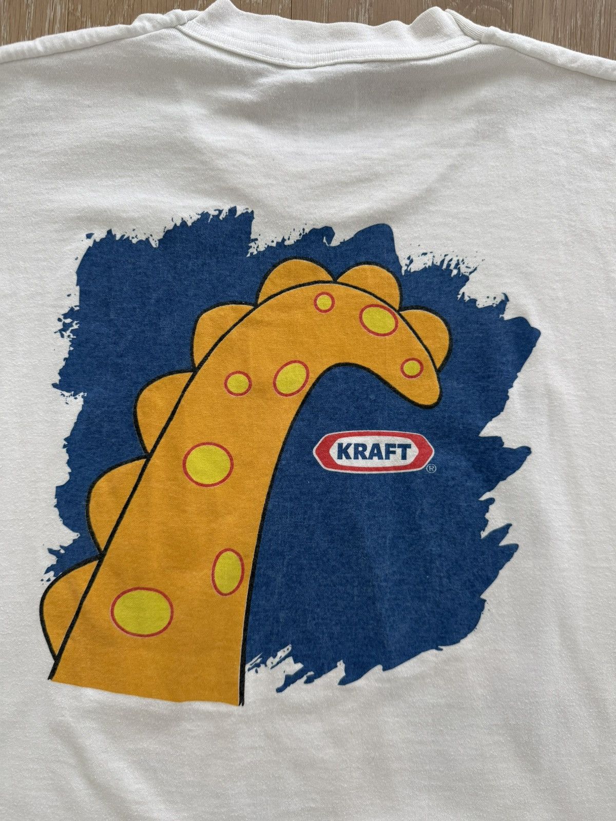 Fruit Of The Loom Rare vintage Cheesasaurus Rex Kraft Tee Size US XXL / EU 58 / 5 - 4 Thumbnail