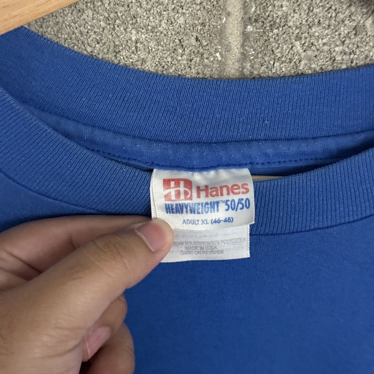 Hanes Vintage Hanes The Soupy Bunch Volunteers Blue Tee Men's XL Size US XL / EU 56 / 4 - 4 Thumbnail