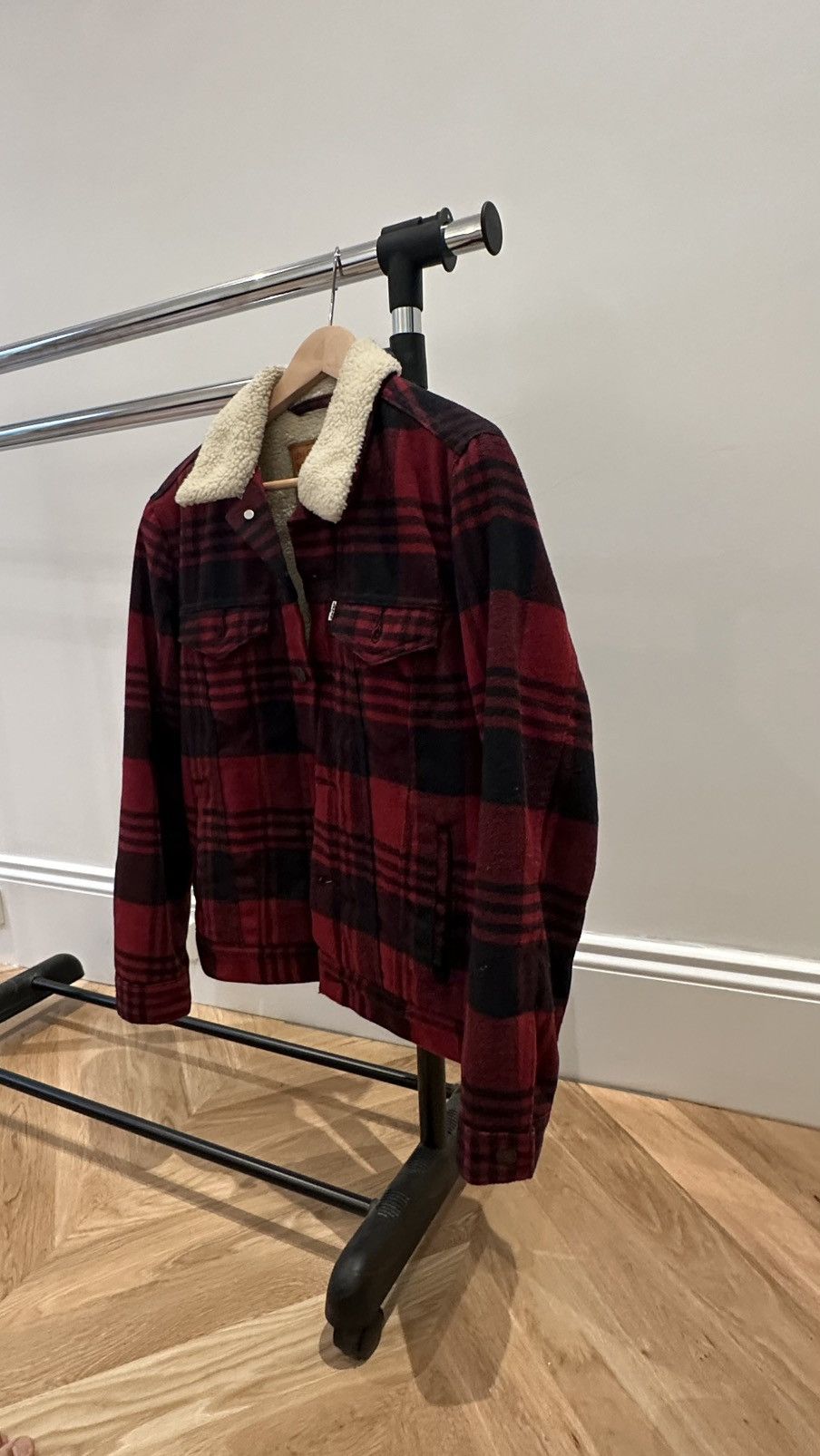 Levi's Plaid-fleece jacket Size US S / EU 44-46 / 1 - 2 Thumbnail