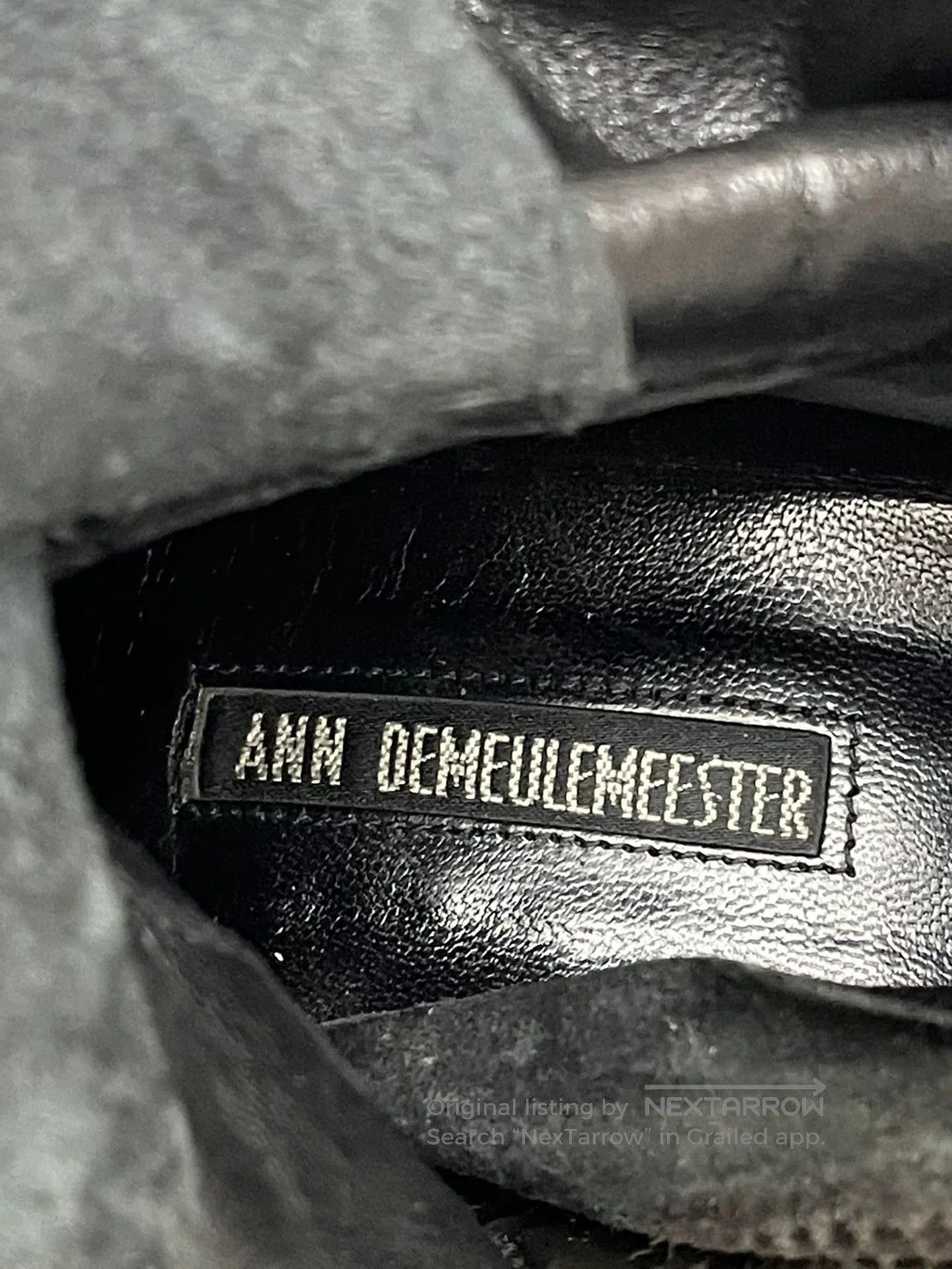 Ann Demeulemeester Ann Demeulemeester Military Style Boots. Size US 4.5 / IT 34.5 - 8 Thumbnail