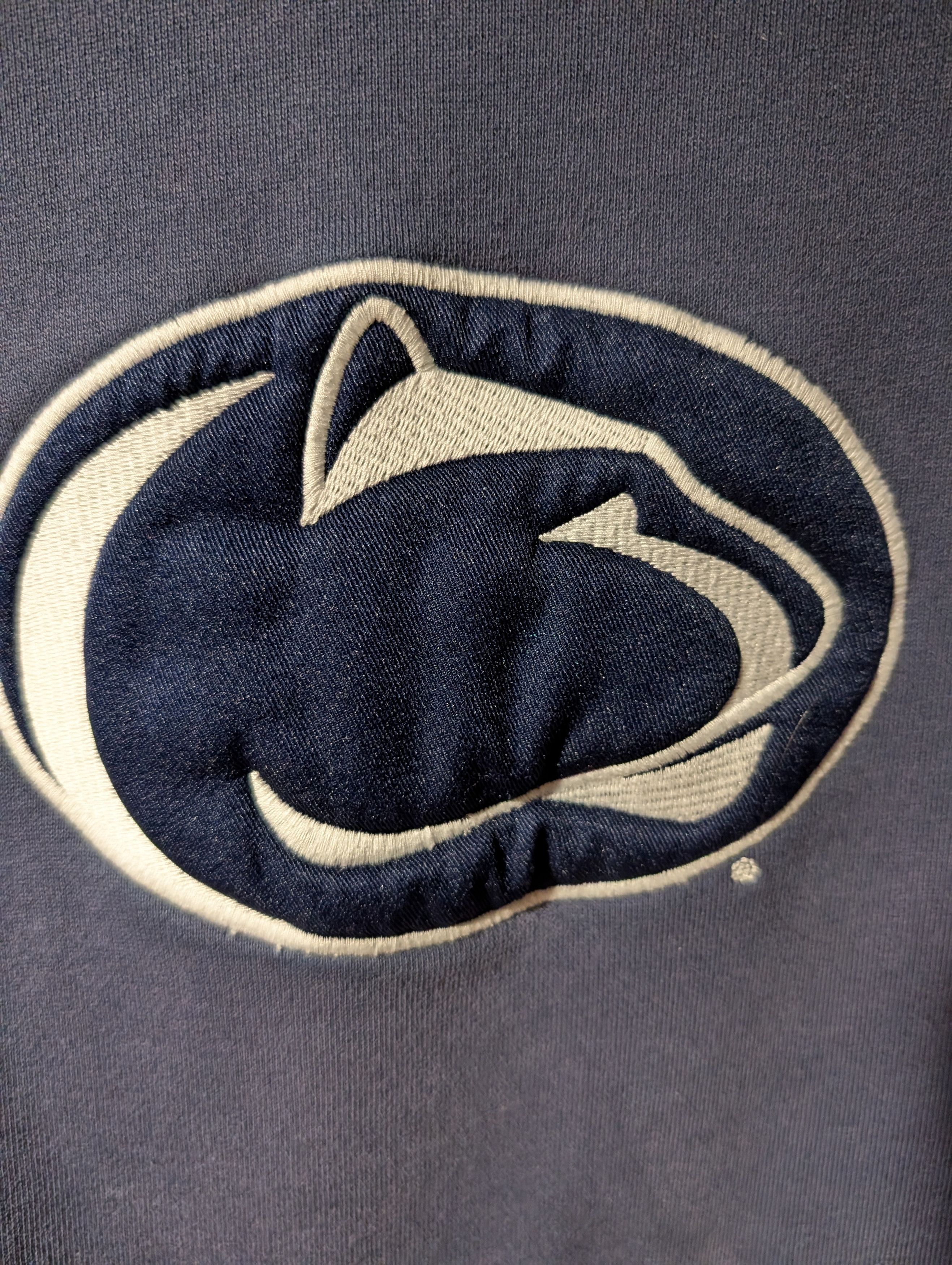 NCAA Vintage Y2K Penn State Nittany Lion Football Nike Hoodie Size US M / EU 48-50 / 2 - 2 Thumbnail