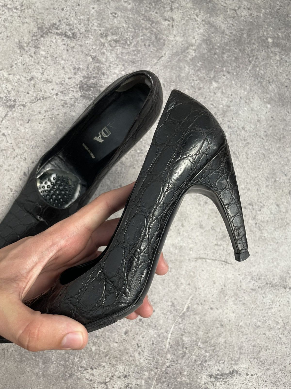 Prada Women’s Prada Leather Heels Size US 6.5 / IT 36.5 - 6 Thumbnail