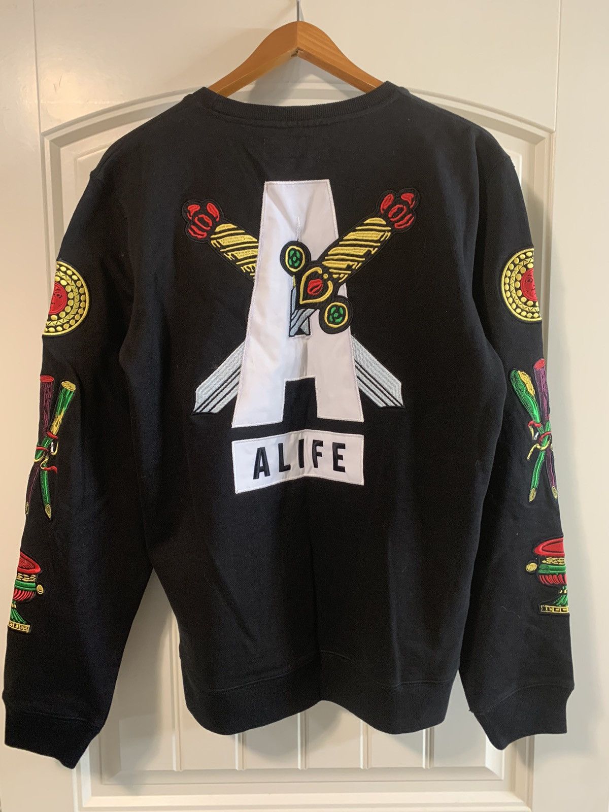 Alife Alife Screen Craft International Patchwork Sweatshirt Size US L / EU 52-54 / 3 - 2 Thumbnail