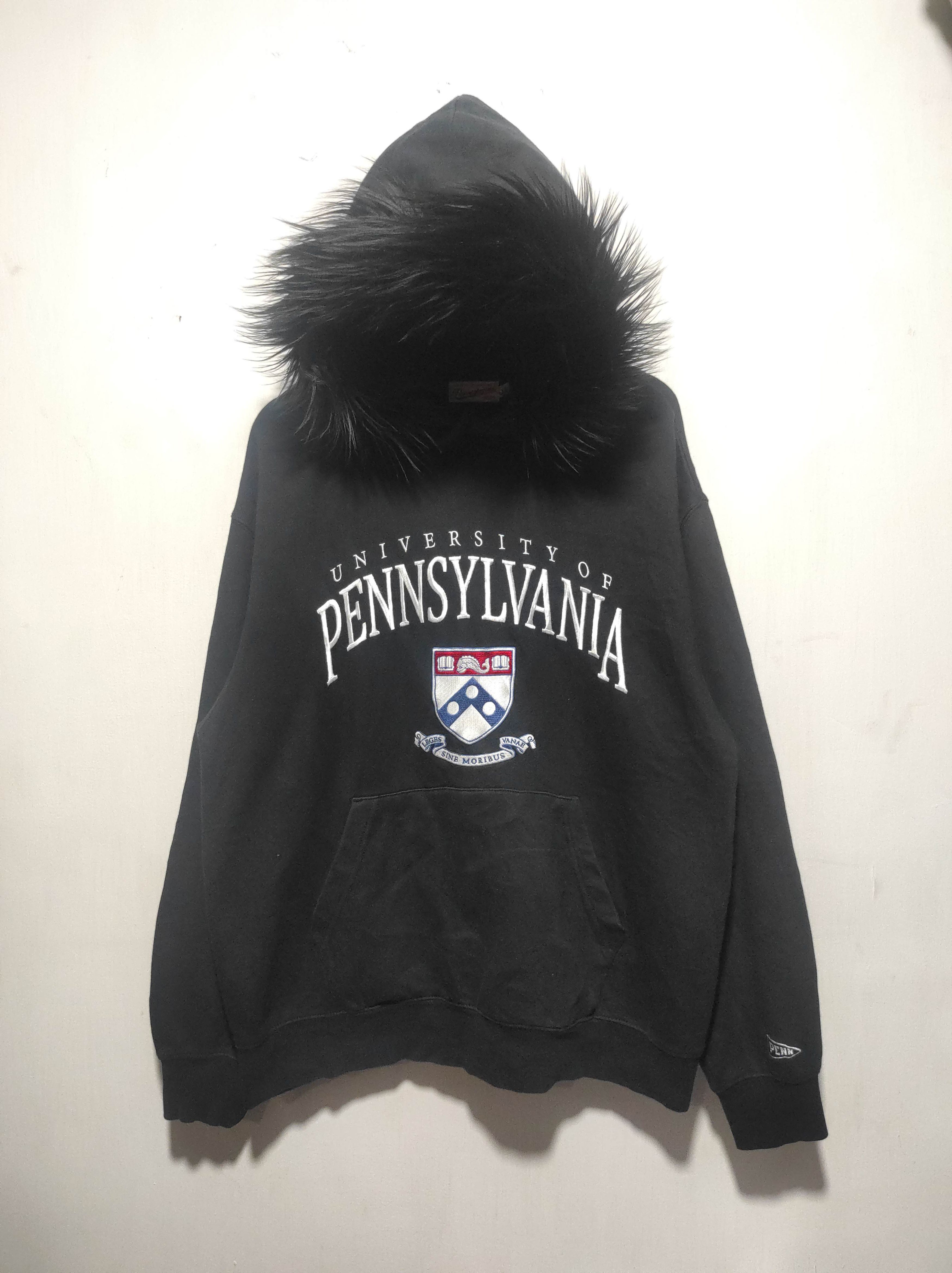 Hysteric Glamour University Of Pennsylvania Fur Hoodie IfSixWasNine LGB style Size US XL / EU 56 / 4 - 2 Thumbnail