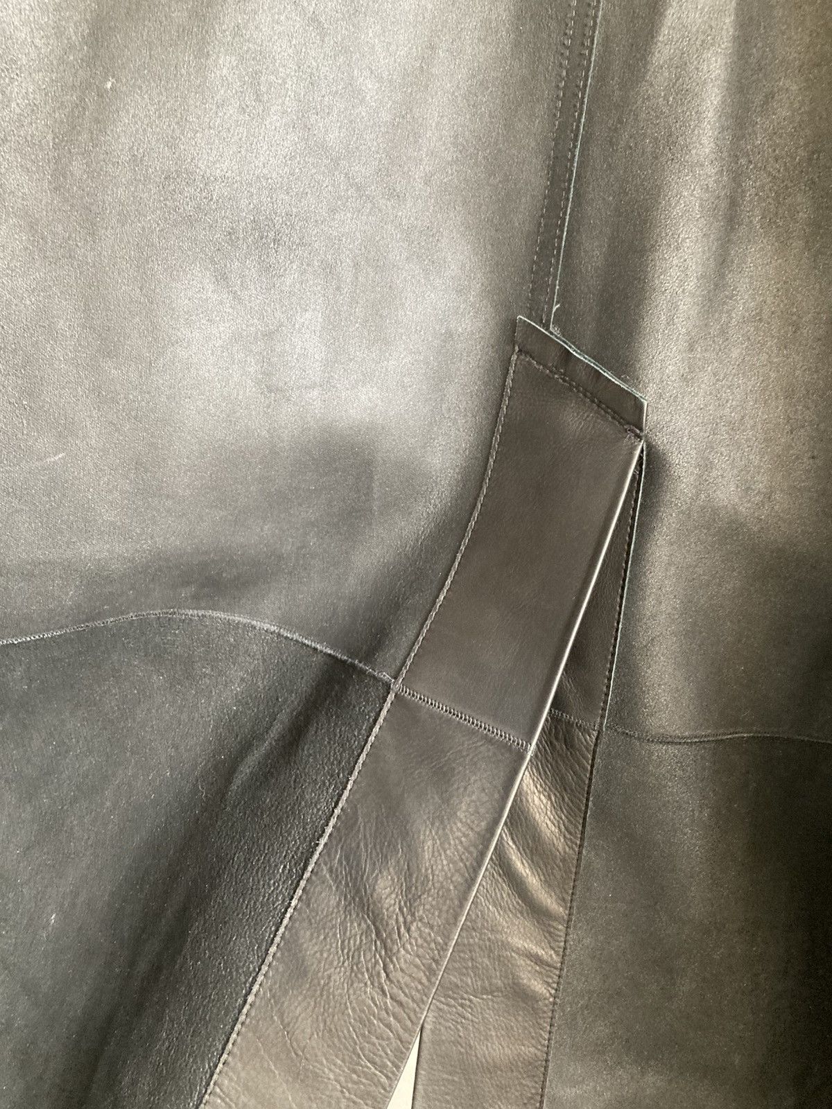 Rick Owens BRAND NEW / Rick Owens Leather Coat Size US M / EU 48-50 / 2 - 9 Thumbnail