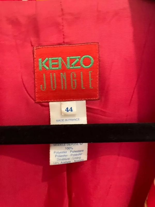Kenzo KENZO Lily of the valley peach red Chinese suit Size M / US 6-8 / IT 42-44 - 3 Thumbnail