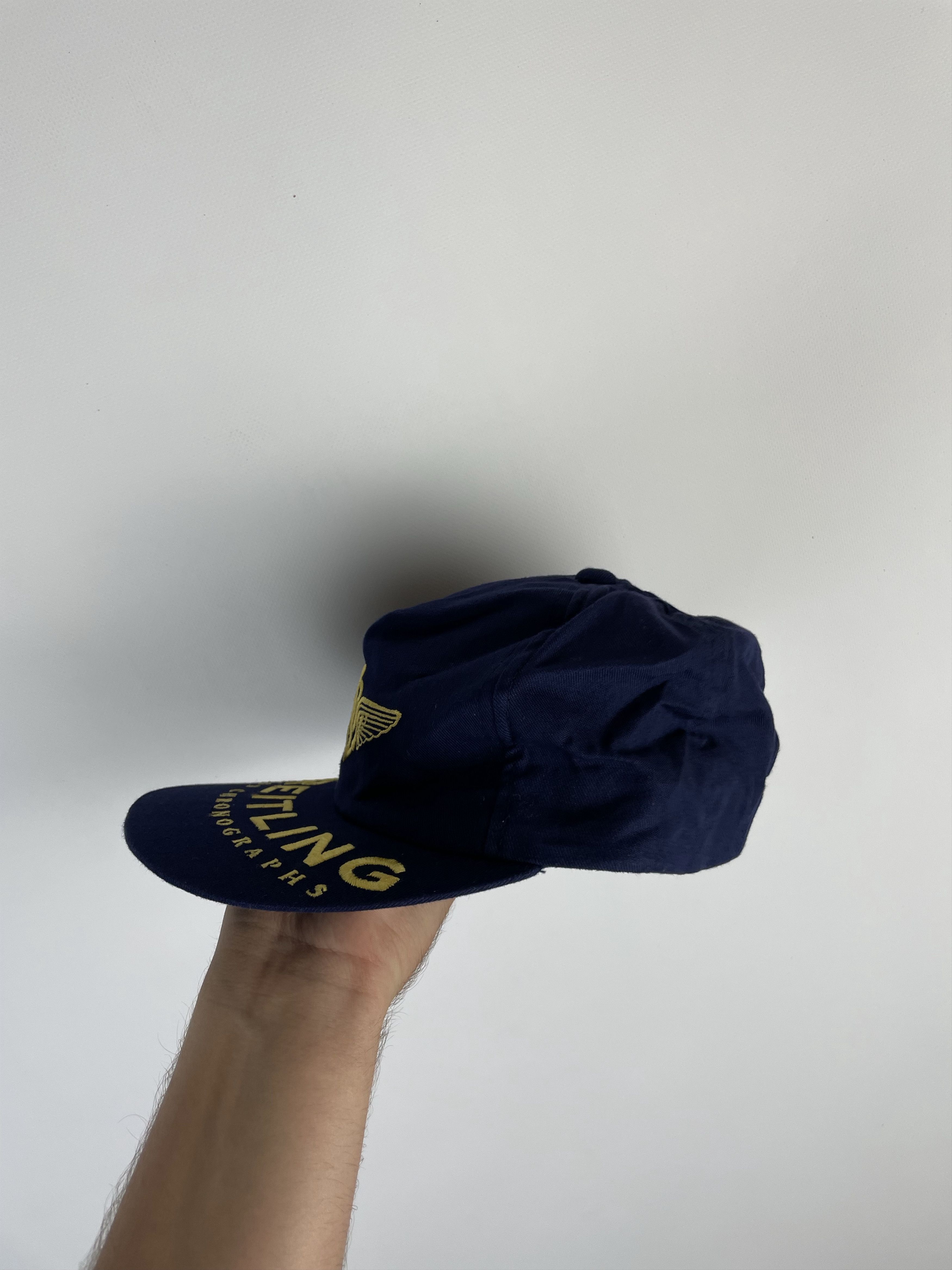 Breitling × Vintage Breitling cap vintage big logo hat Size ONE SIZE - 5 Thumbnail