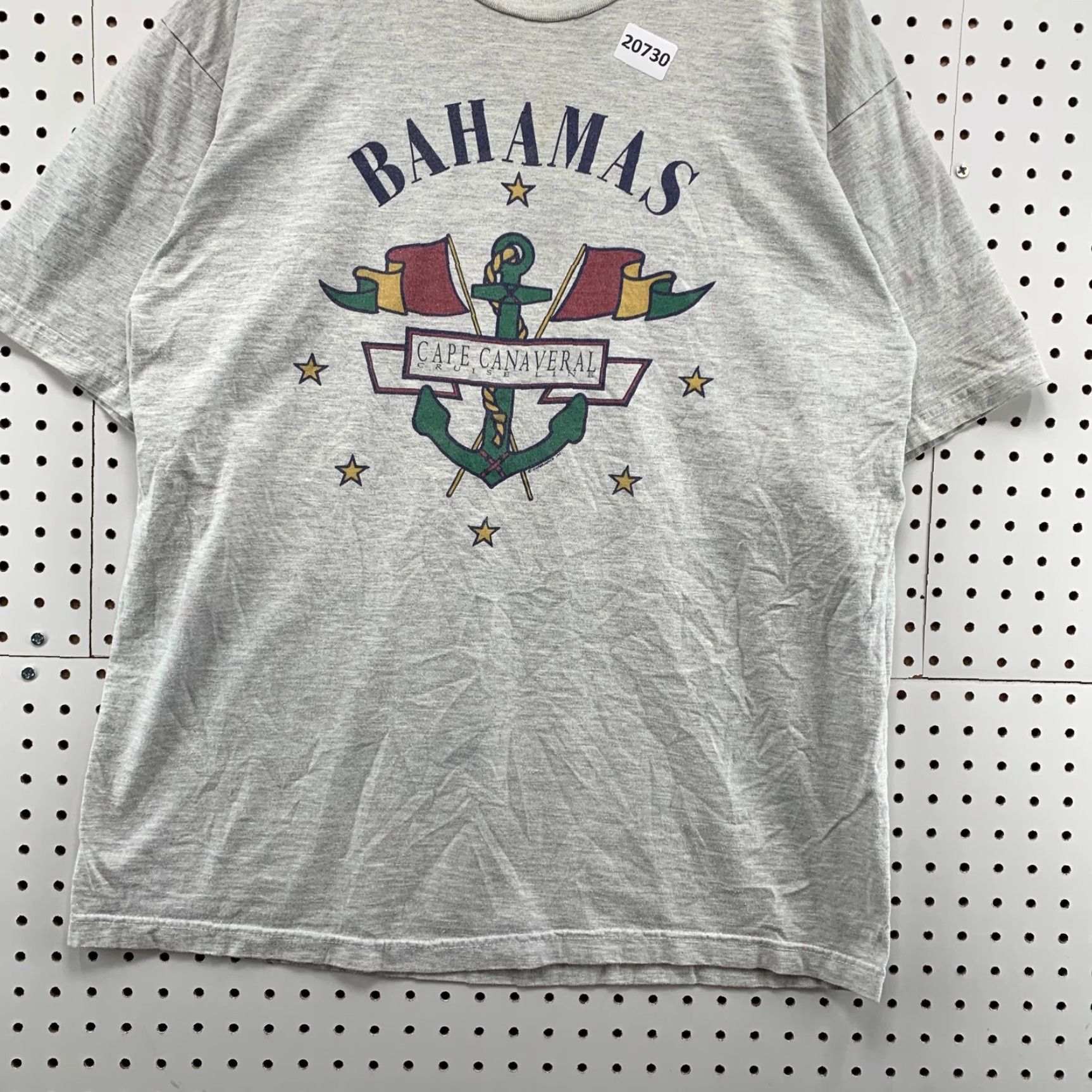 Vintage VINTAGE CHAMP Bahamas Shirt Gray Short Sleeve 2XL TEE Destination Mens Size US XXL / EU 58 / 5 - 6 Thumbnail