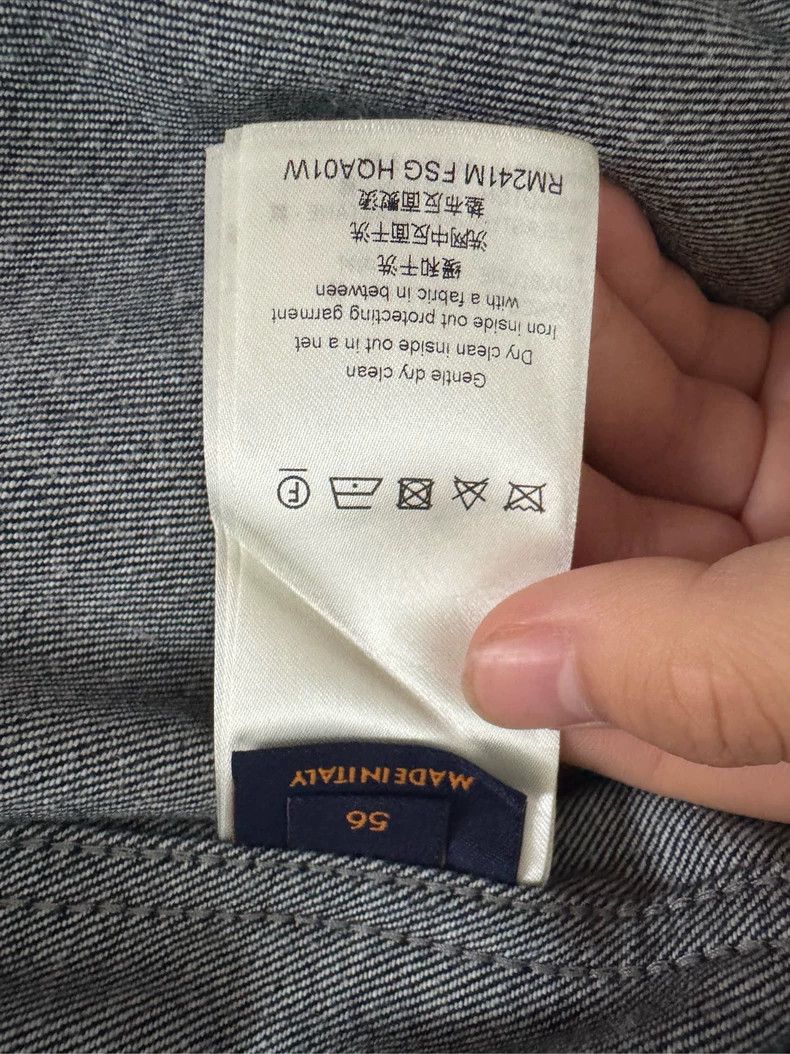 Louis Vuitton Louis Vuitton Blue Denim Jacket 2503-Nextarrow Size US XL / EU 56 / 4 - 3 Thumbnail