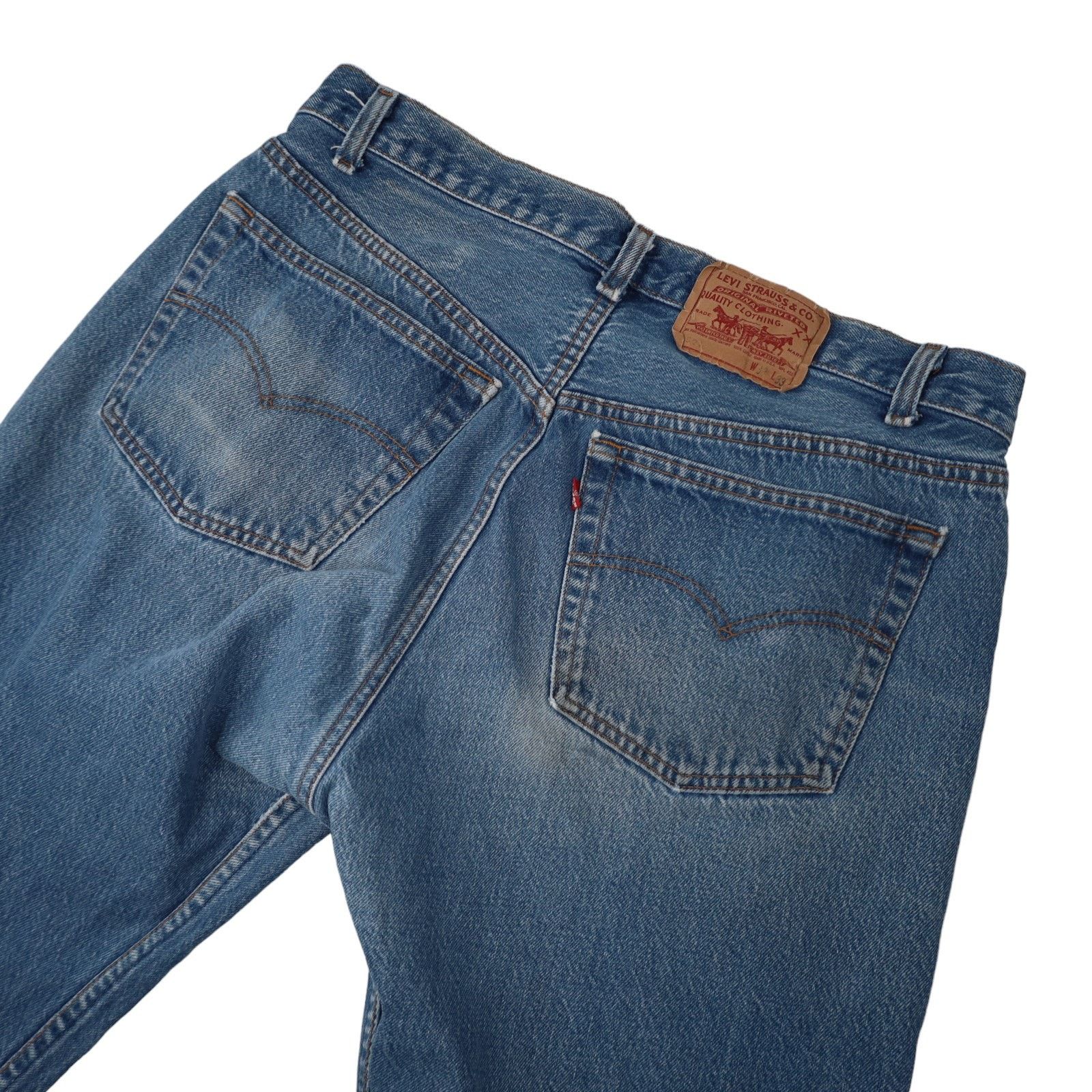Levi's × Vintage Vintage USA Made Levis 501 Distressed Denim Jeans Size US 34 / EU 50 - 13 Thumbnail