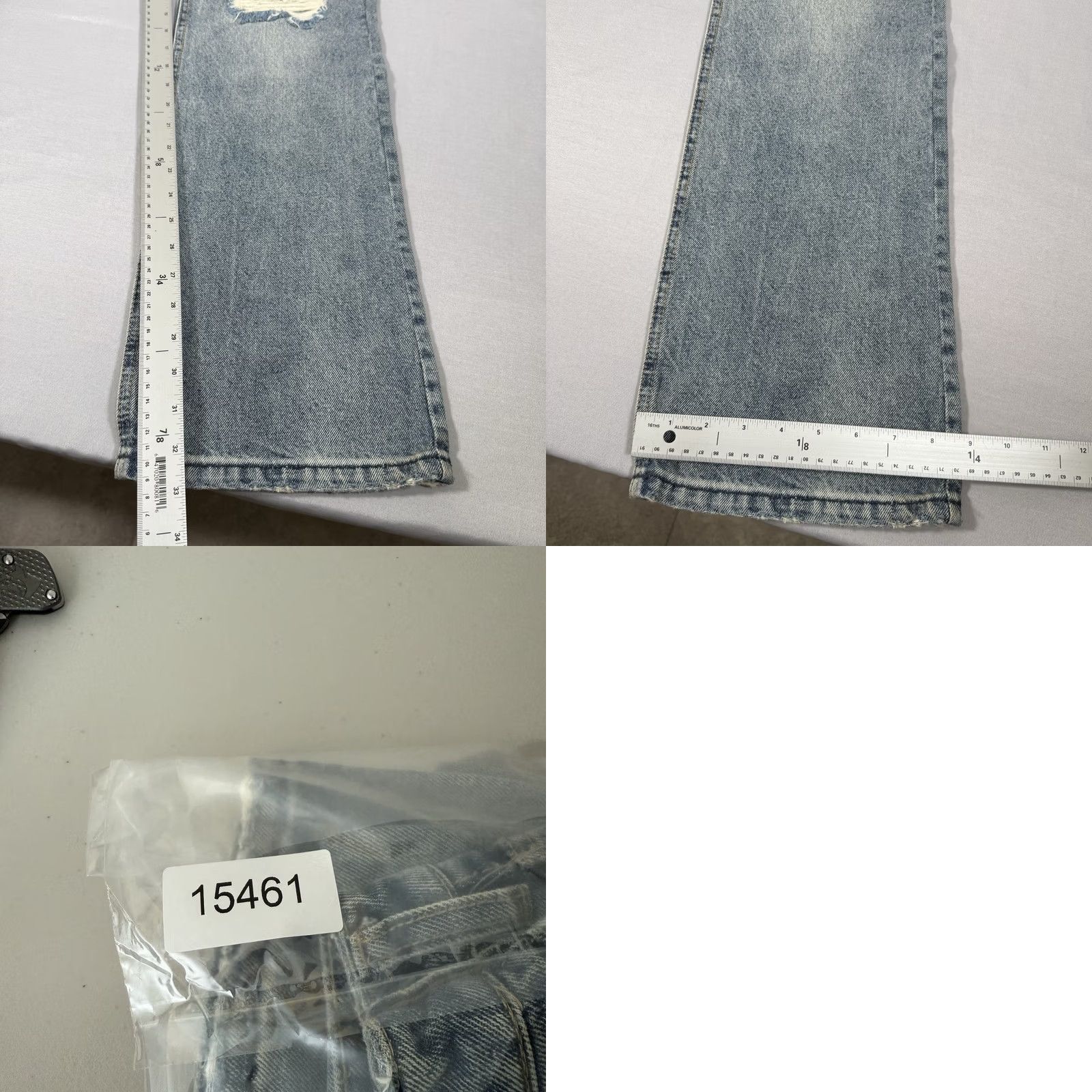 Free People Free People Jeans Womens 30 Patchwork Floral Orange Blossom Bootcut Hippie Boho Jeans Women 30 Blue Floral Patchwork Distressed 5-Pocket Rise High Size 30" / US 8 / IT 44 - 10 Thumbnail