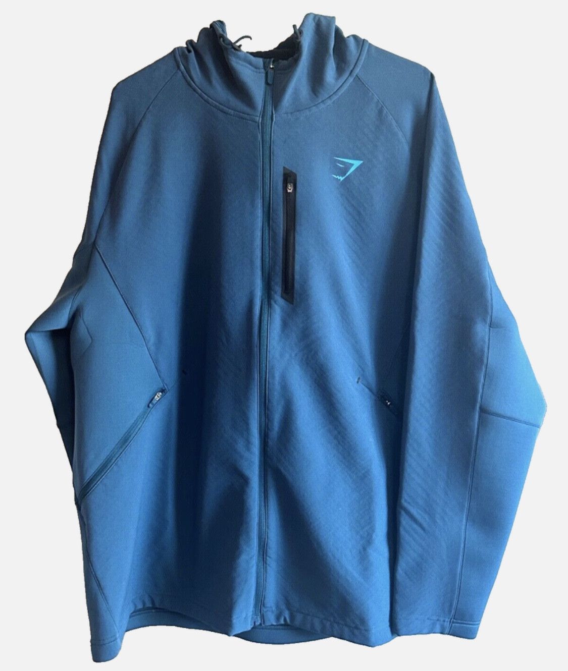 Gymshark GYMSHARK Apex Jacket Atlantic Blue Men's 2XL xxl Size US XXL / EU 58 / 5 - 3 Thumbnail