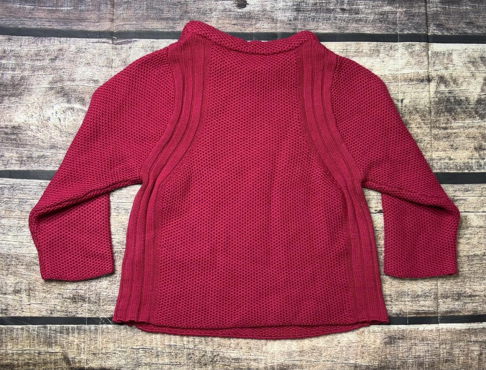 Other Karen Millen Sweater Womens XS Wool Roll Neck Fisherman Knit Size XS / US 0-2 / IT 36-38 - 3 Thumbnail
