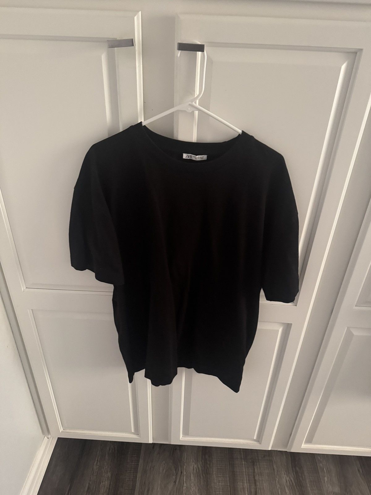 Zara Black Zara Vintage Tee Size US XL / EU 56 / 4 - 1 Thumbnail