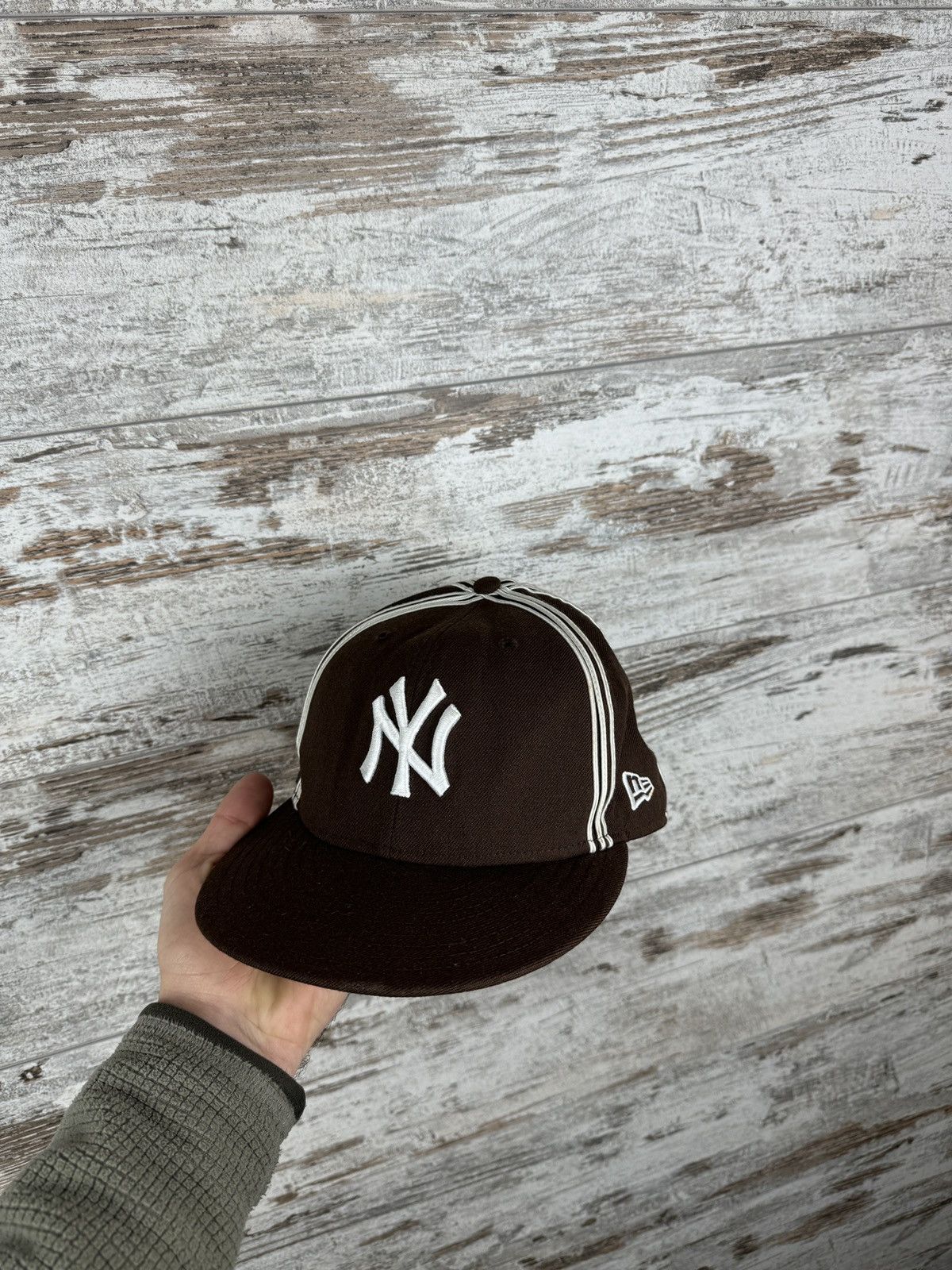 New Era × Vintage Mens Vintage New Era cap brown bags snapback streetwear y2k Size ONE SIZE - 1 Thumbnail