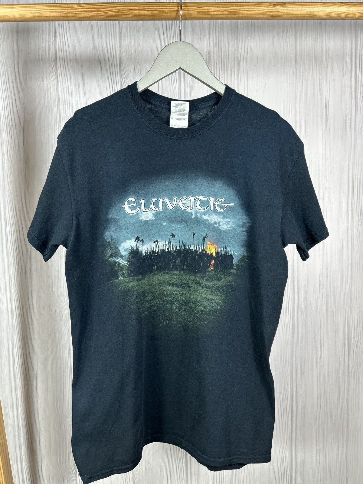 Band Tees Vintage Eluveitie Metal Band T-Shirt Size M Size US M / EU 48-50 / 2 - 1 Thumbnail