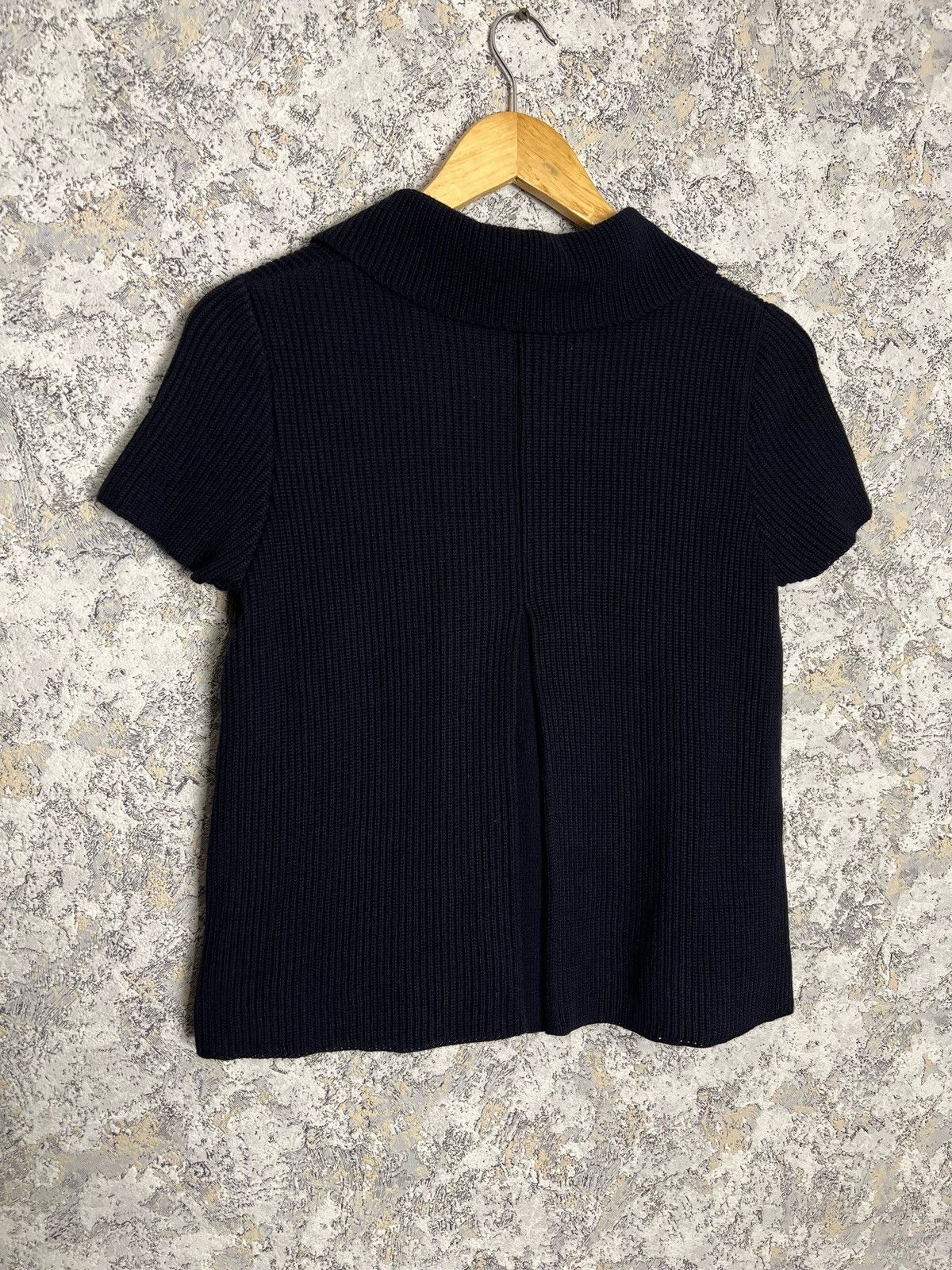 Saint James × Vintage Saint James Size USA 4 Knitted Cardigan Collared Sweater Size S / US 4 / IT 40 - 5 Thumbnail