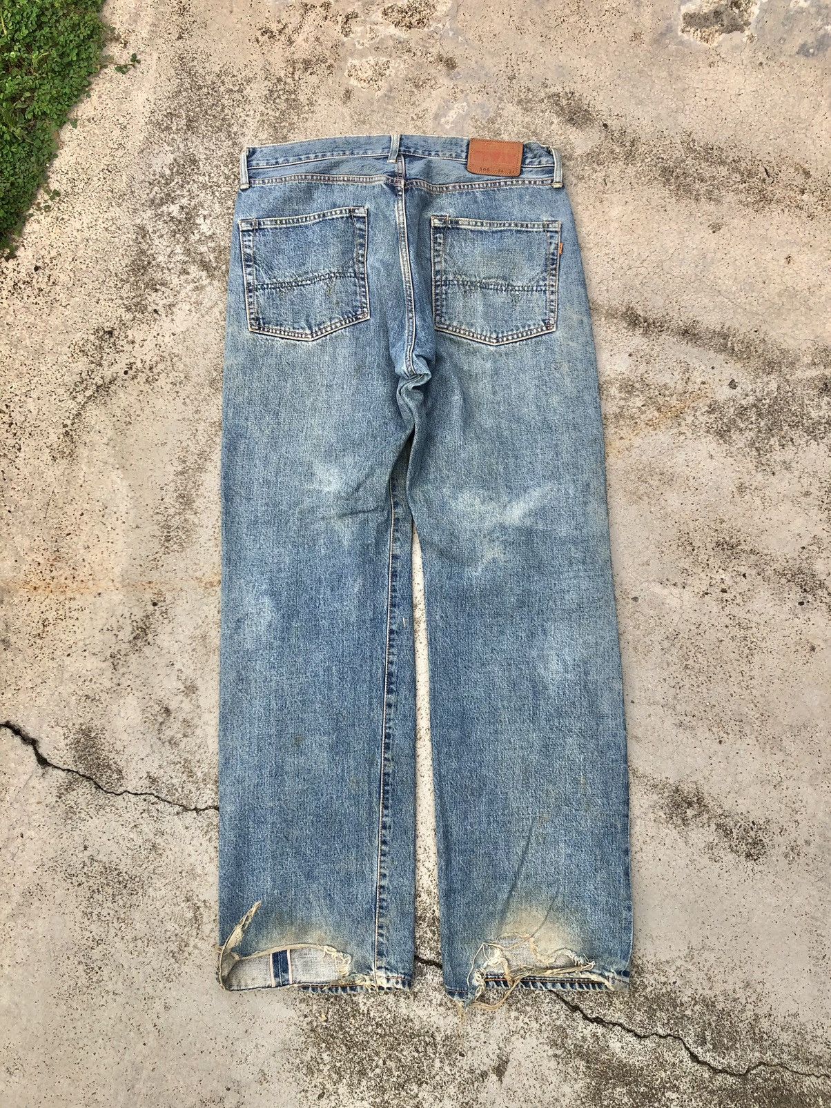 Edwin WIDE LEG⚡️⚡️VINTAGE SELVEDGE RUSTY DENIM Size US 34 / EU 50 - 10 Thumbnail