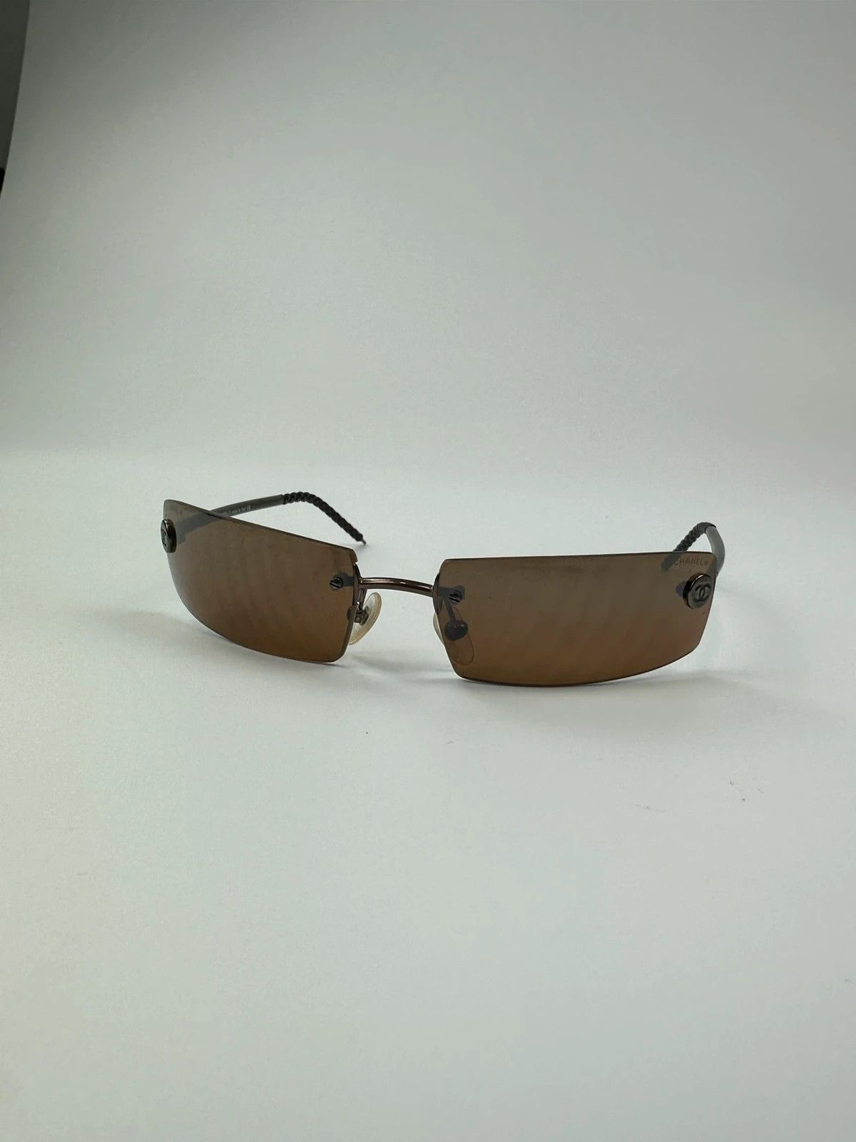 Chanel Chanel 00’s Orange Sunglasses Size ONE SIZE - 3 Thumbnail