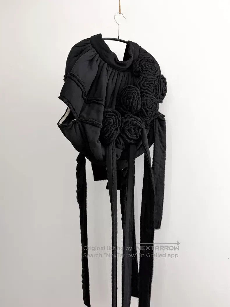Comme des Garcons Comme Des Garcons 3D Rose Cocoon Jacket Size S / US 4 / IT 40 - 4 Thumbnail
