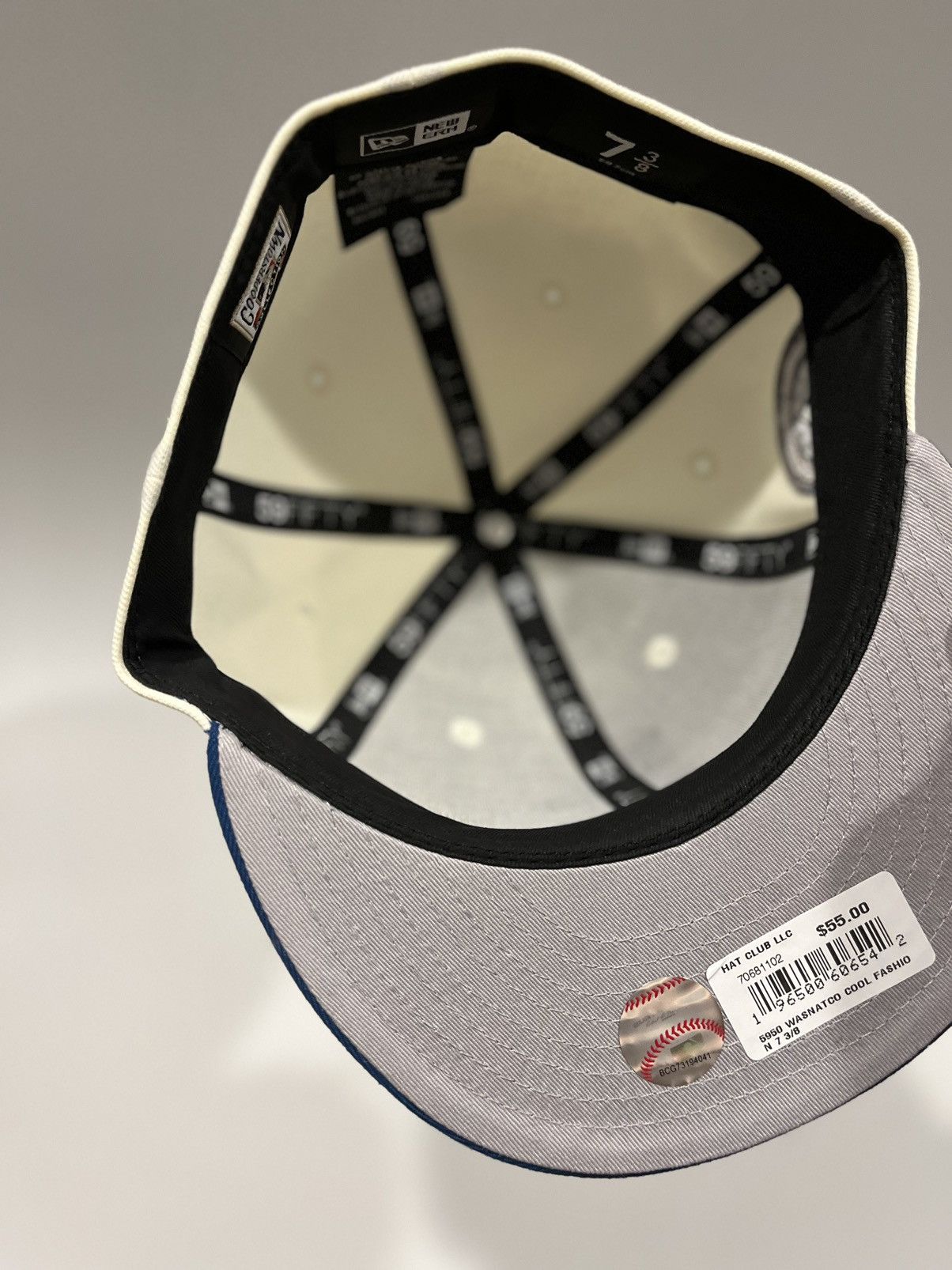 Hat Club × MLB × New Era Hatclub Exclusive Washington Nationals DC Crossover 7 3/8 Size ONE SIZE - 5 Thumbnail